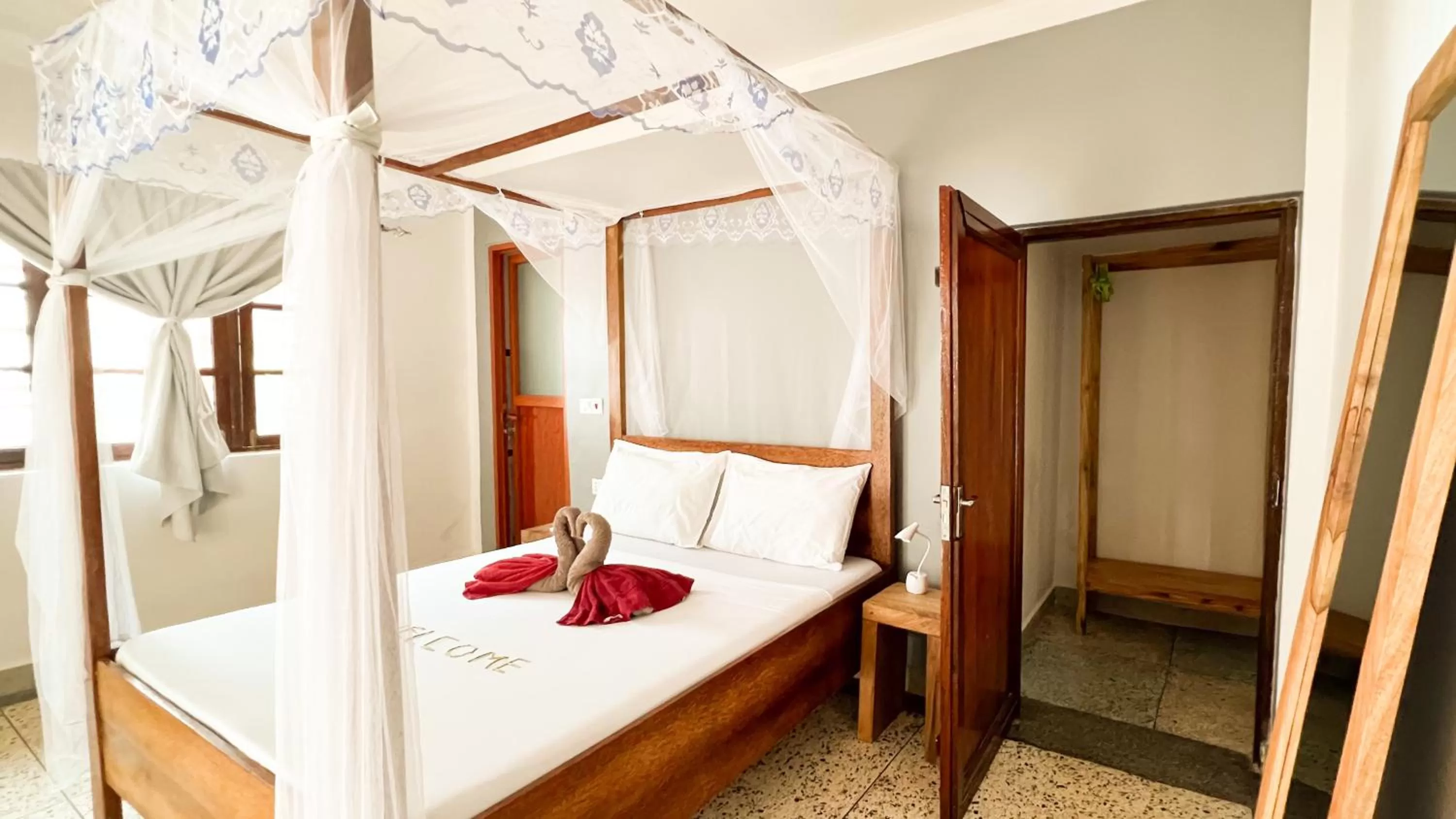 Bed in Seashore Villa