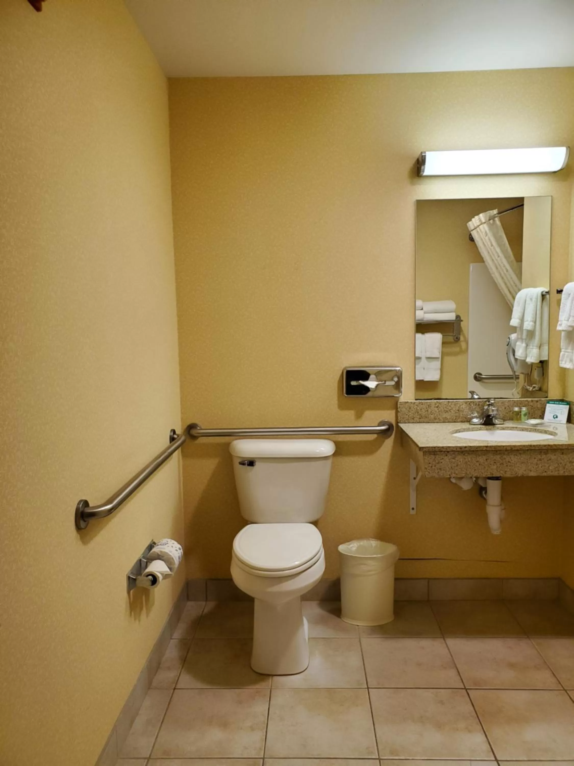 Toilet in Boarders Inn & Suites by Cobblestone Hotels - Shawano