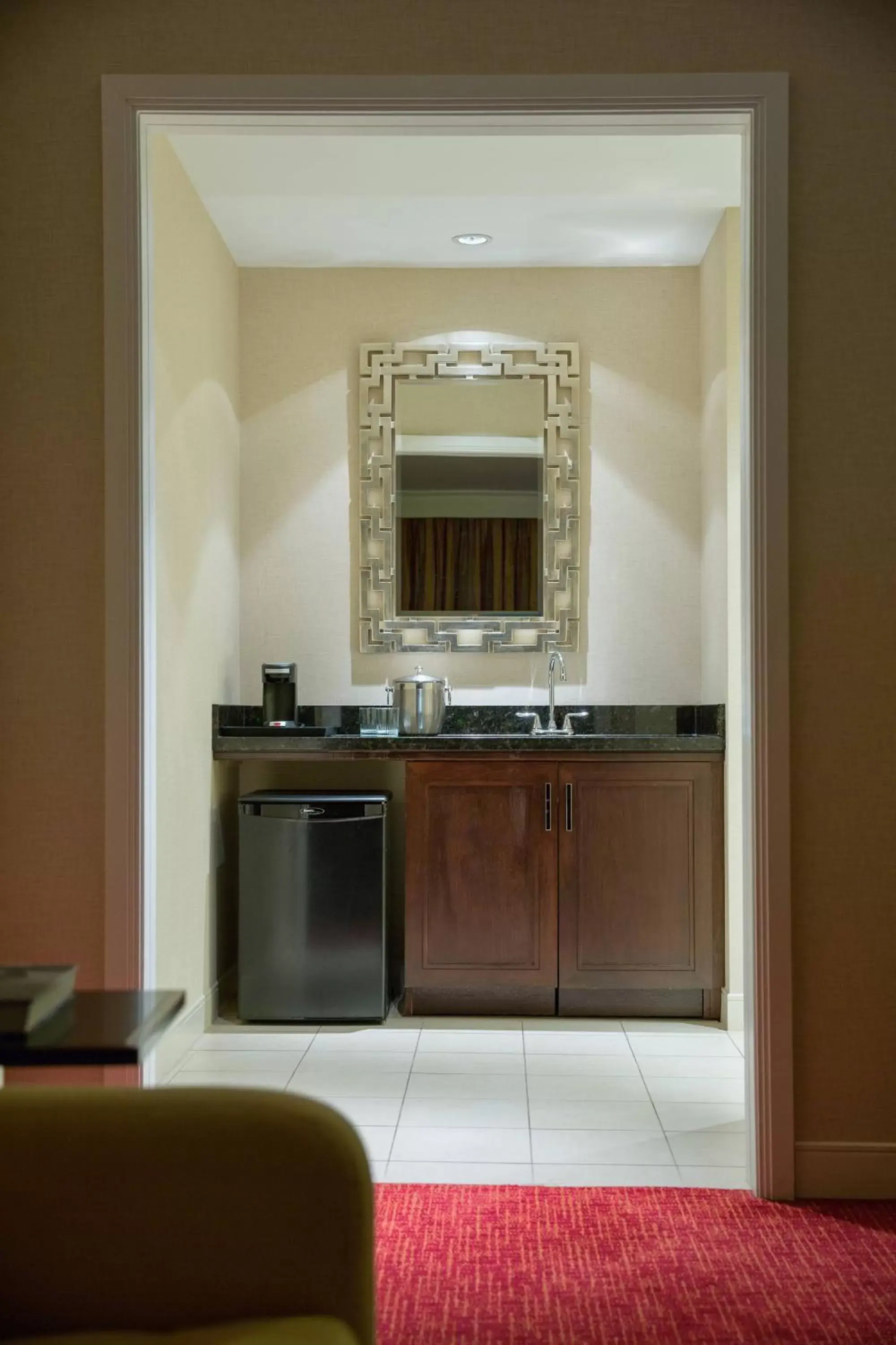 Photo of the whole room, Kitchen/Kitchenette in Atlanta Marriott Buckhead Hotel & Conference Center