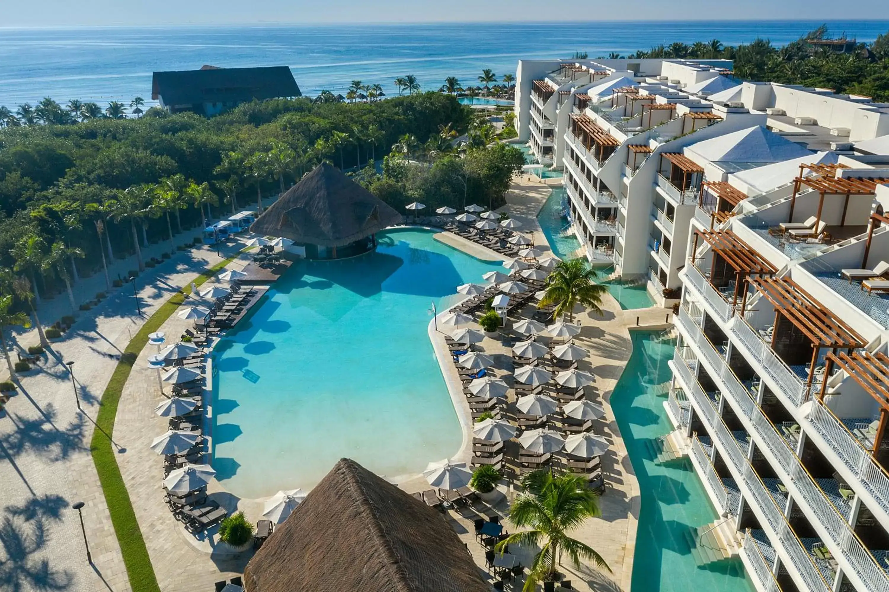 Bird's eye view, Pool View in Ocean Riviera Paradise All Inclusive