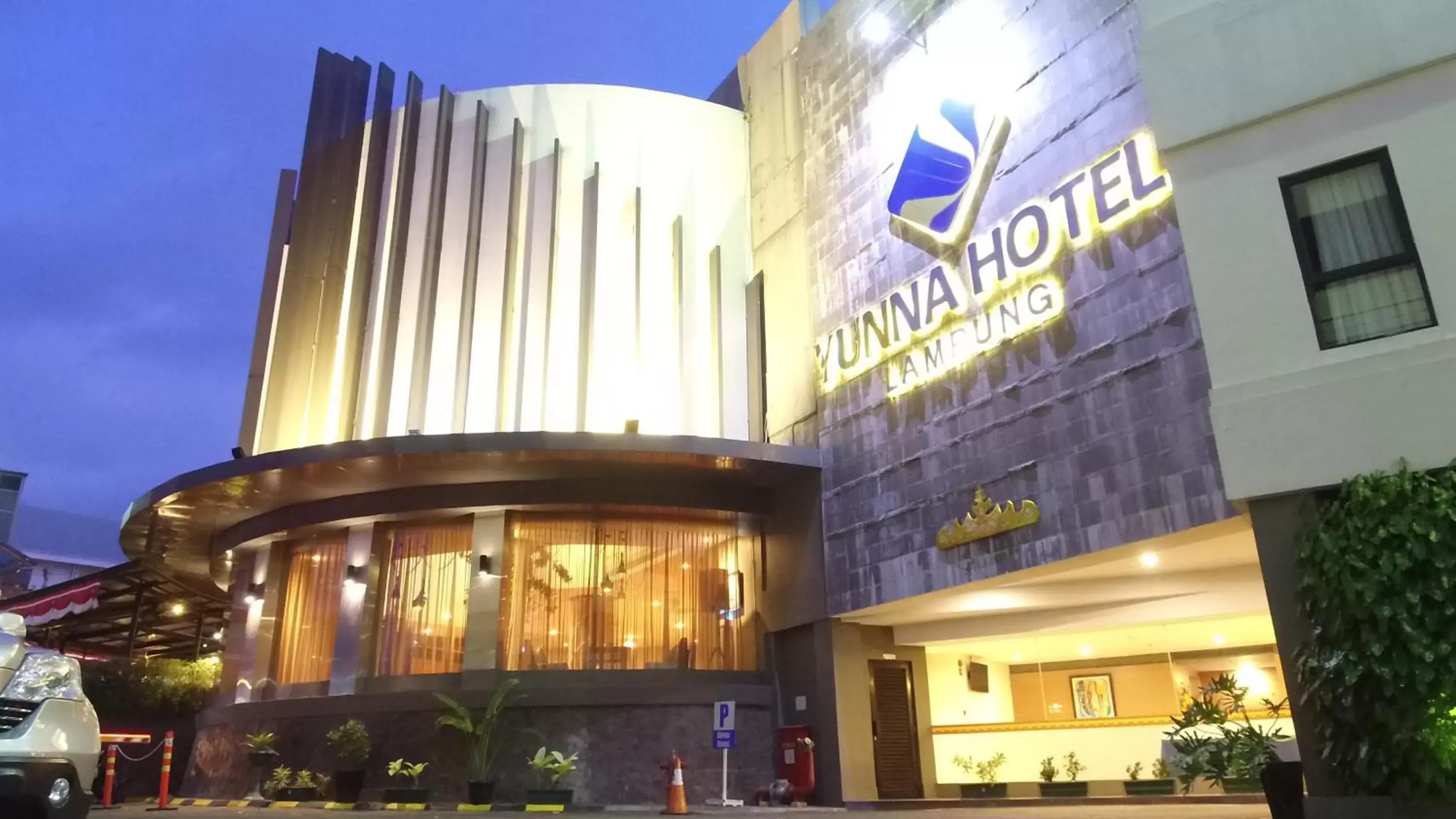 Property Building in Yunna Hotel Lampung