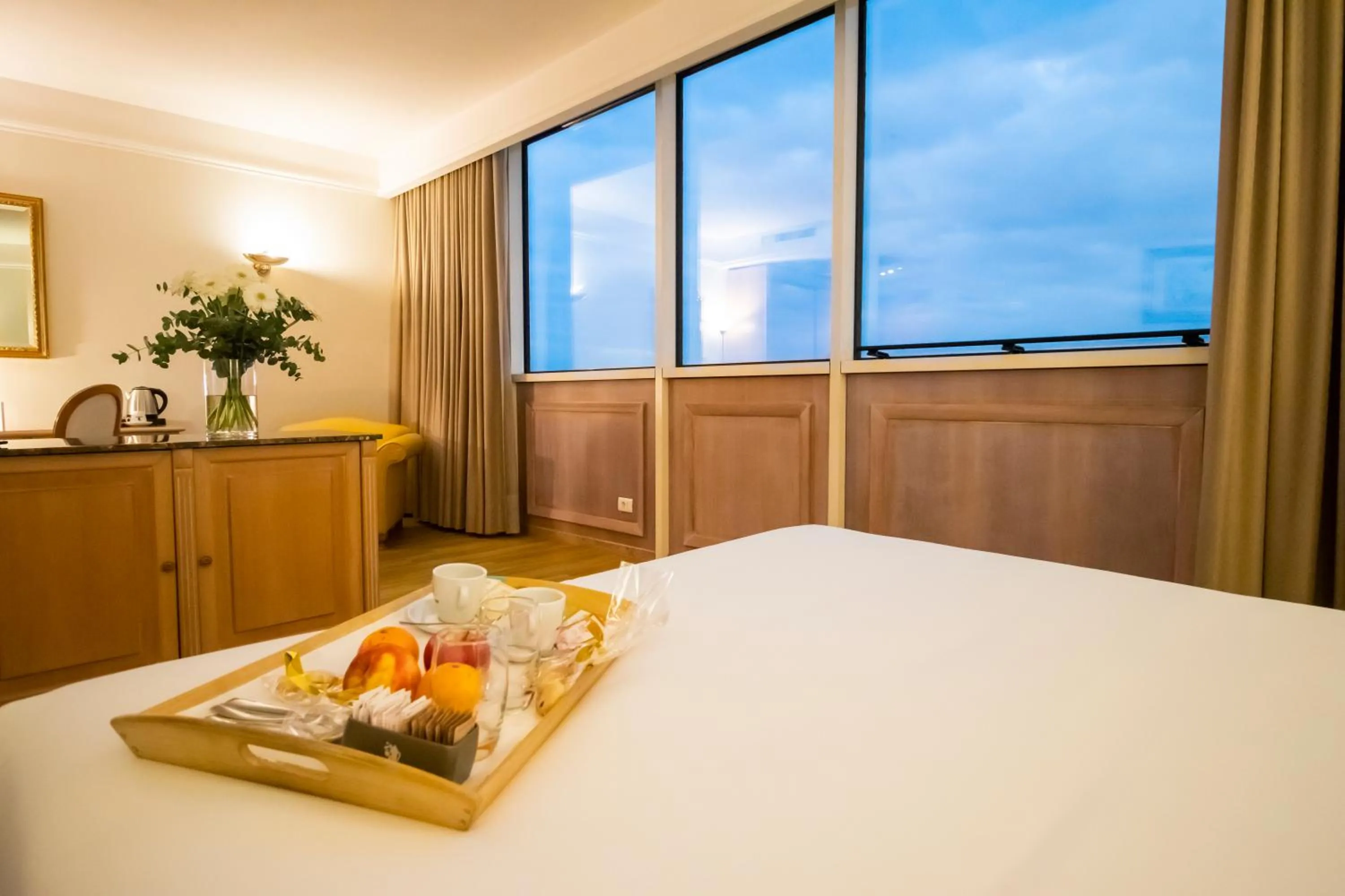 Bed in SHG Hotel De La Ville