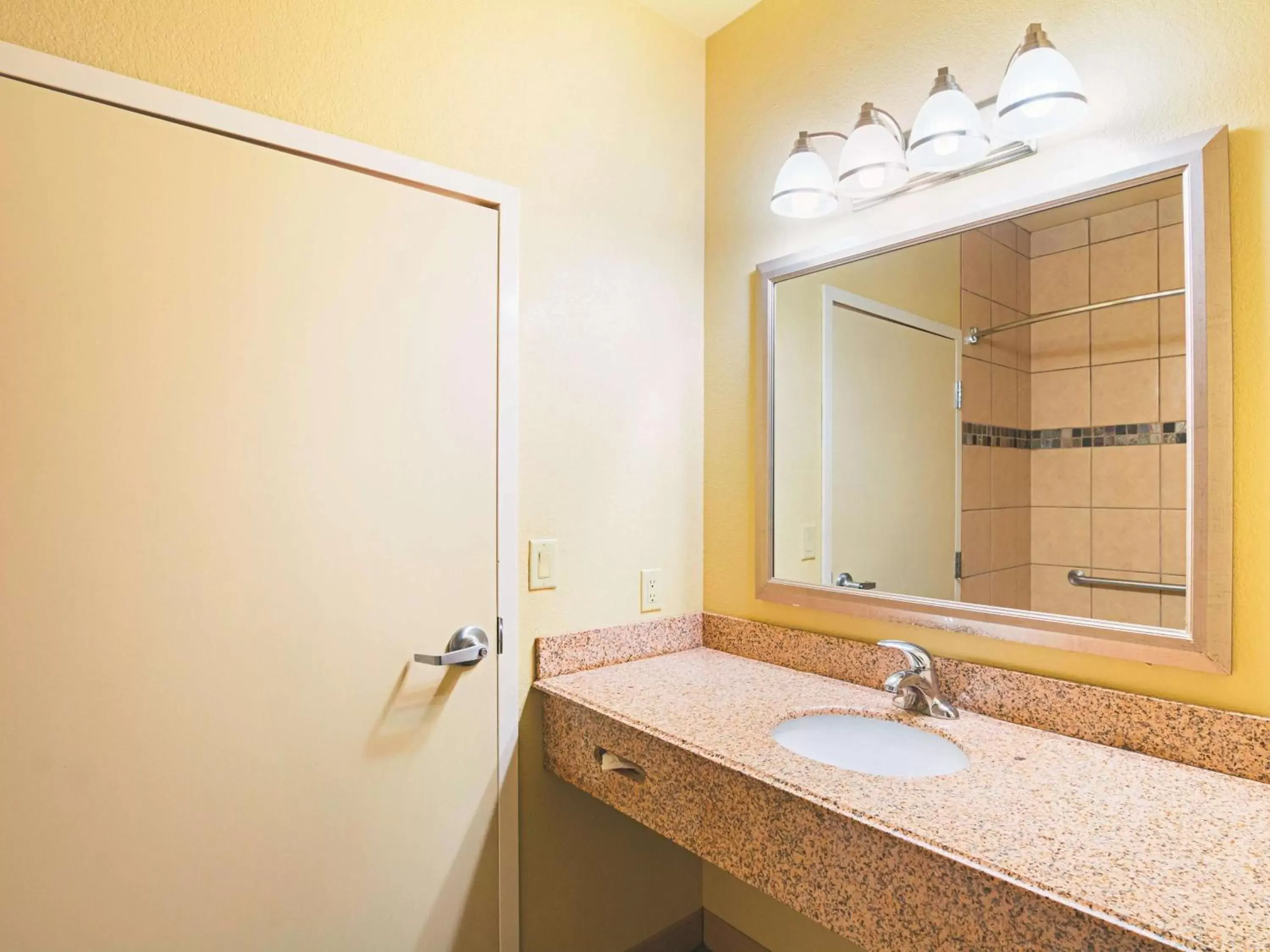 Photo of the whole room, Bathroom in La Quinta by Wyndham Ft. Worth - Forest Hill, TX