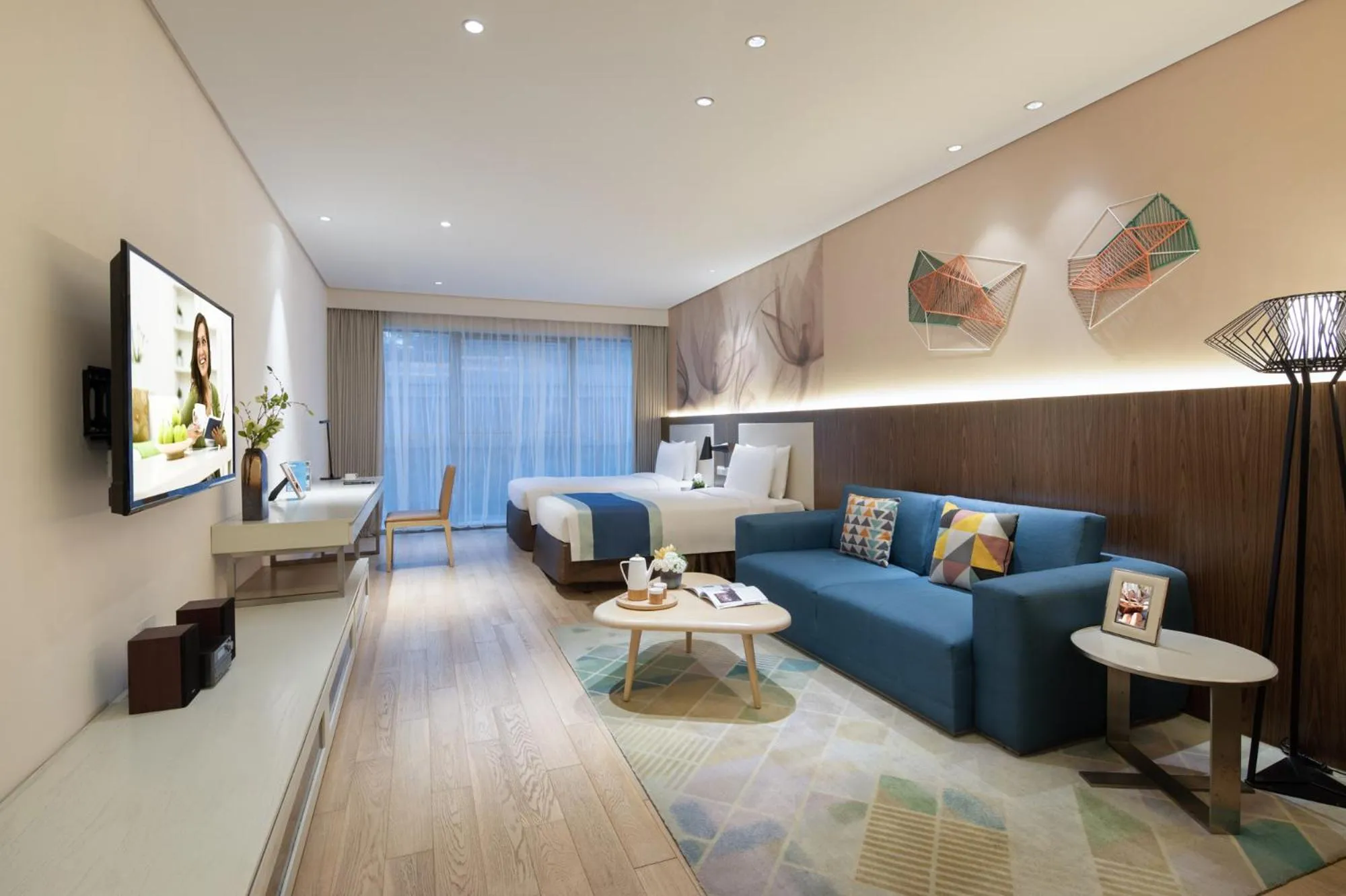 Bedroom, Seating Area in Citadines Intime City Hangzhou