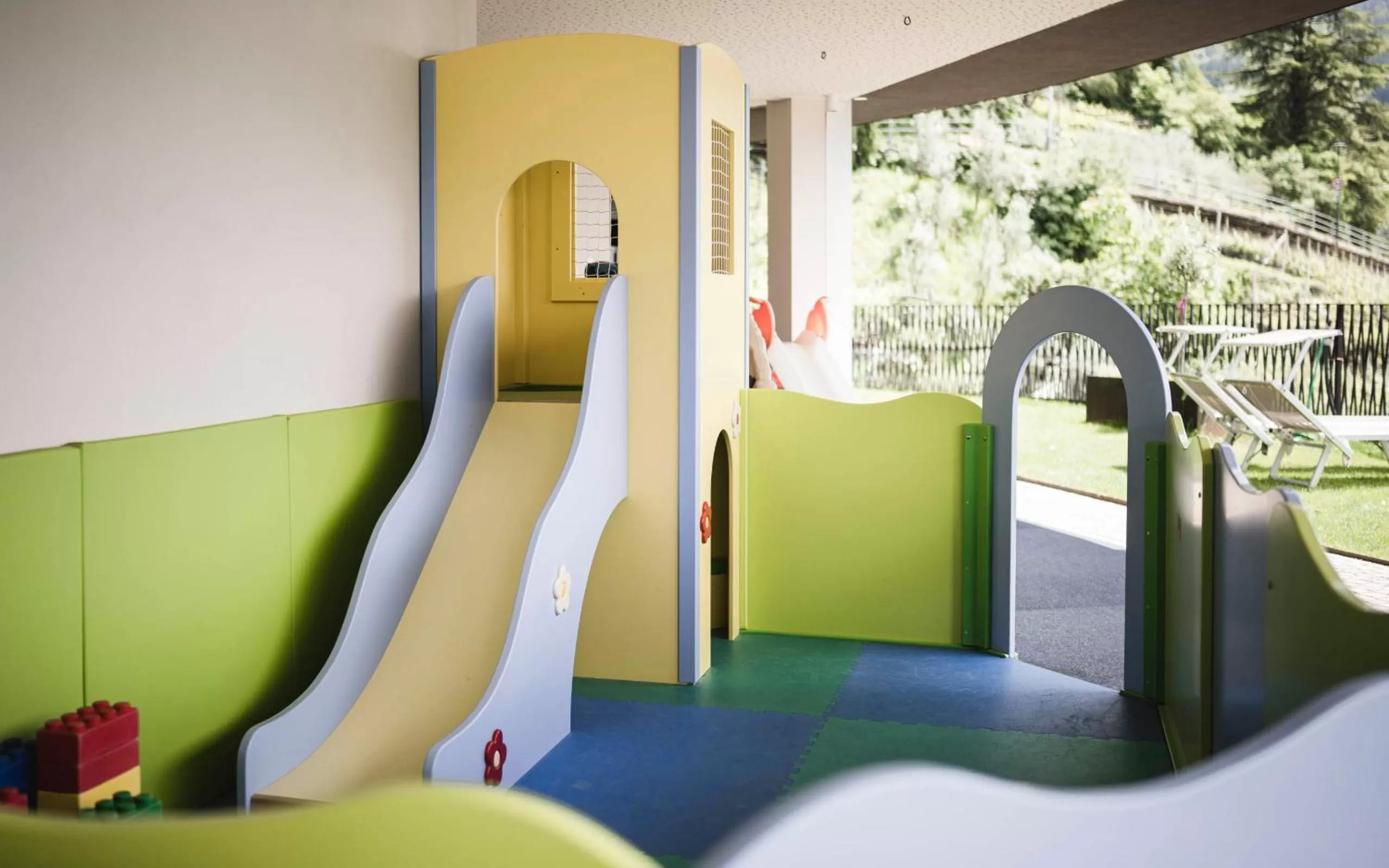 Children play ground in Schenna Resort