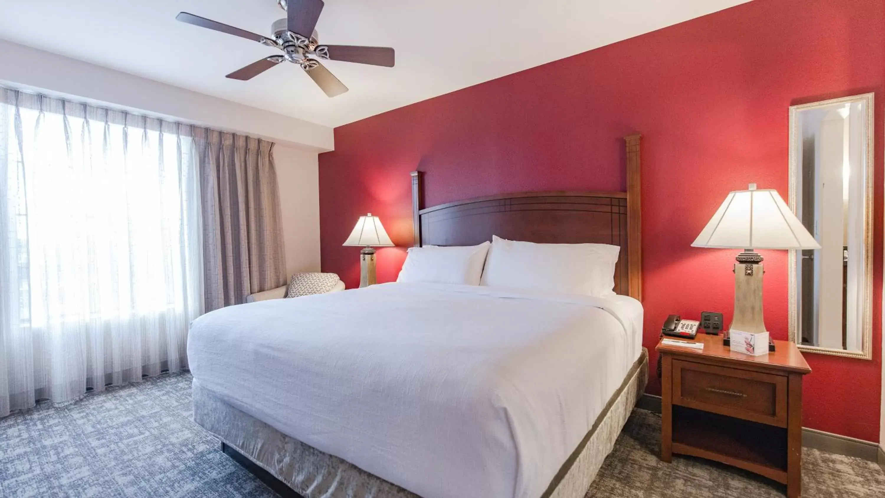 Bed in Staybridge Suites Wilmington East, an IHG Hotel