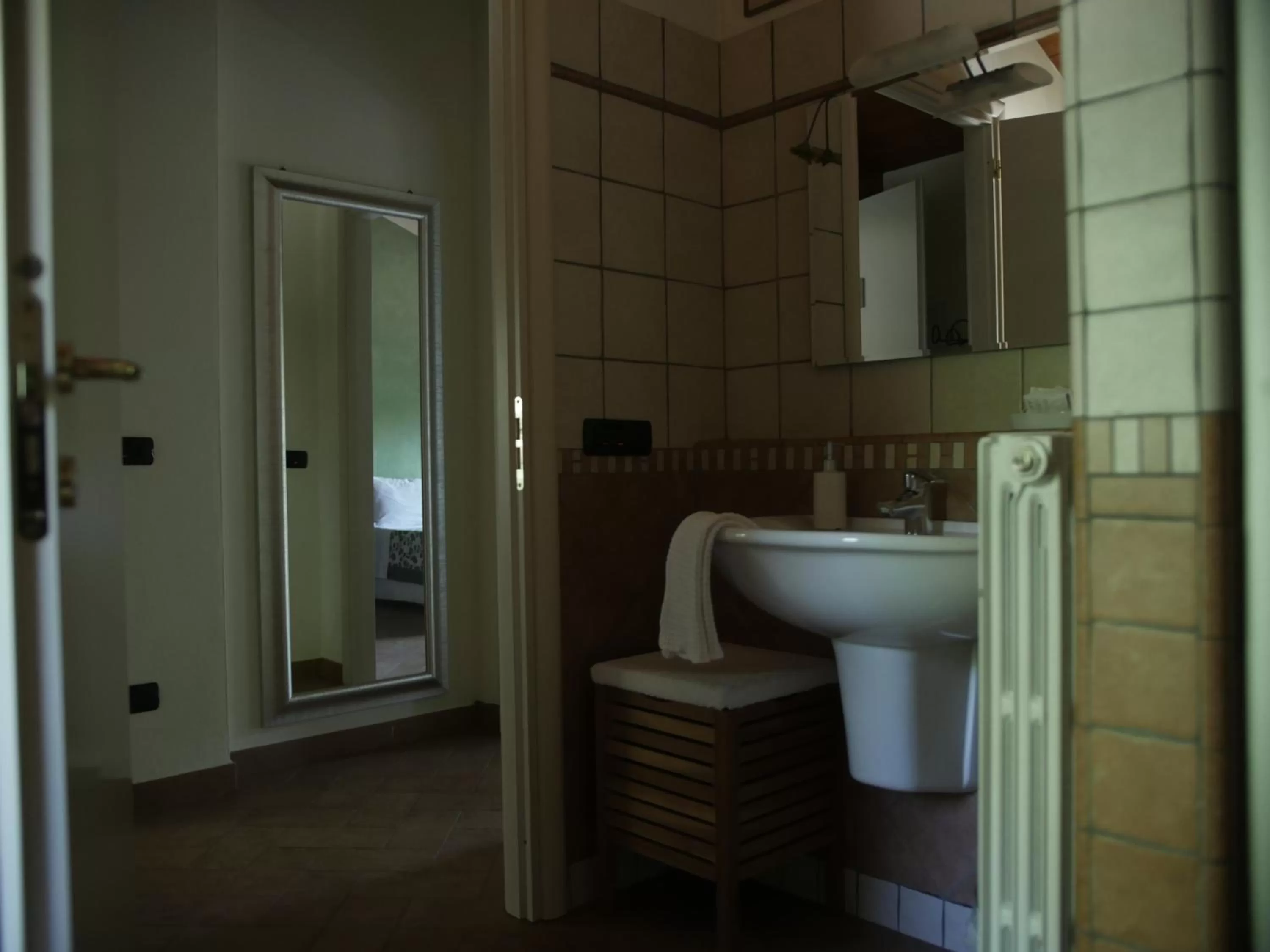 Bathroom in Quattrocolli B&B