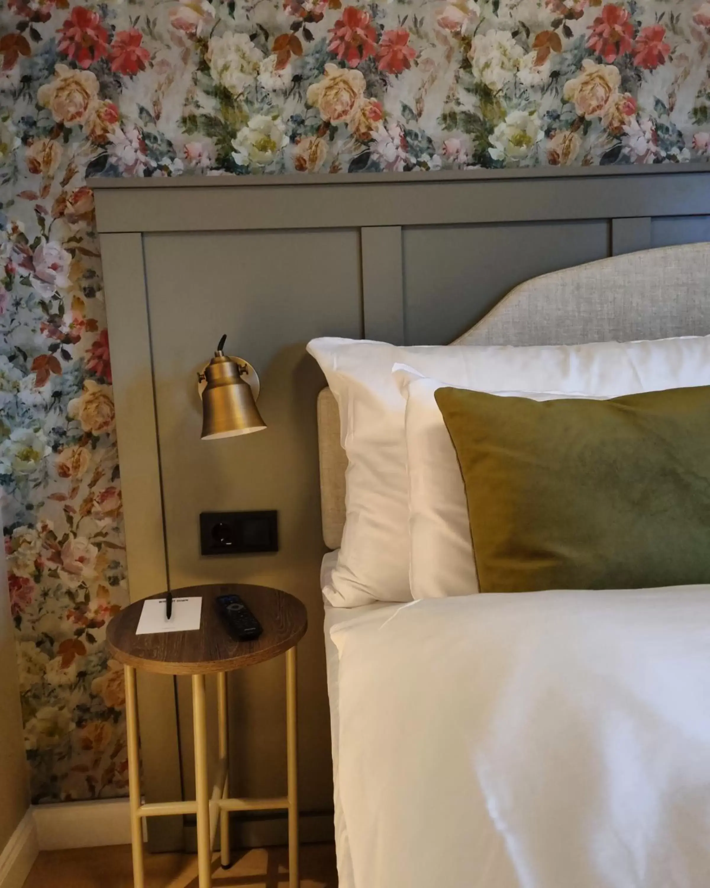 Decorative detail, Bed in Home Hotel Gabelshus Decorative detail, Bed in Home Hotel Gabelshus