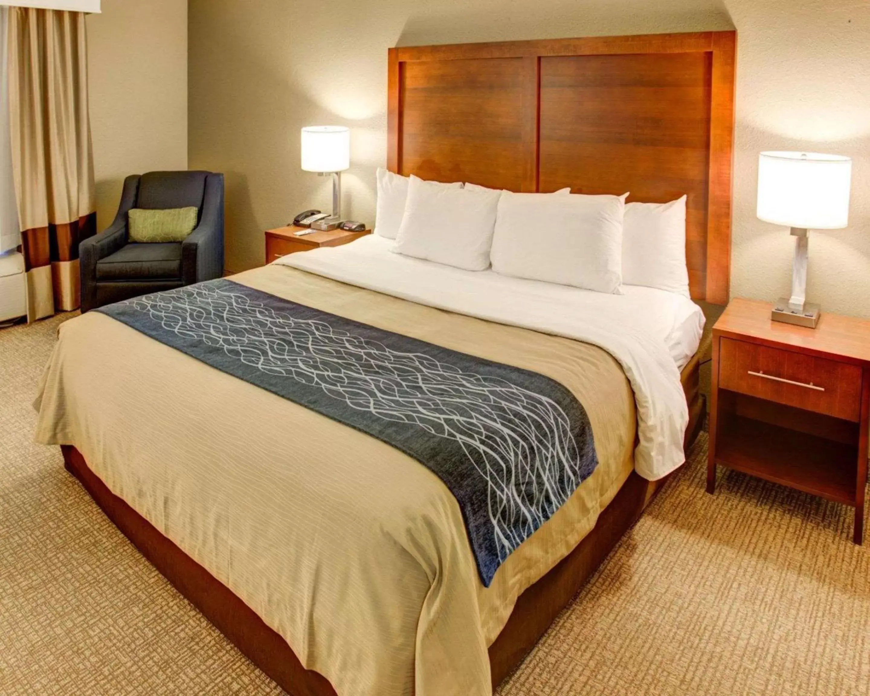 Photo of the whole room, Bed in Comfort Inn Conference Center Pittsburgh