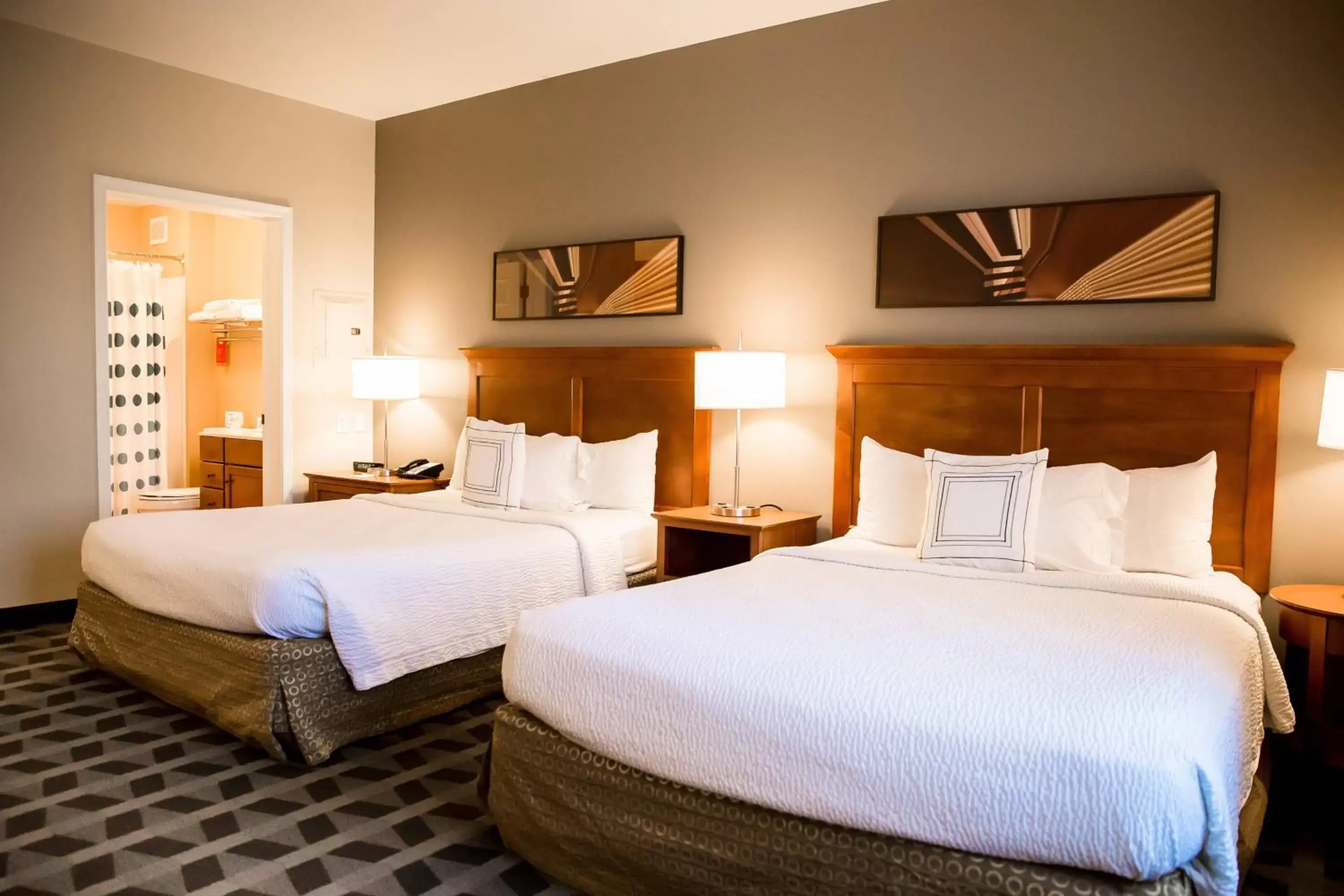 Bedroom, Bed in TownePlace Suites Fredericksburg