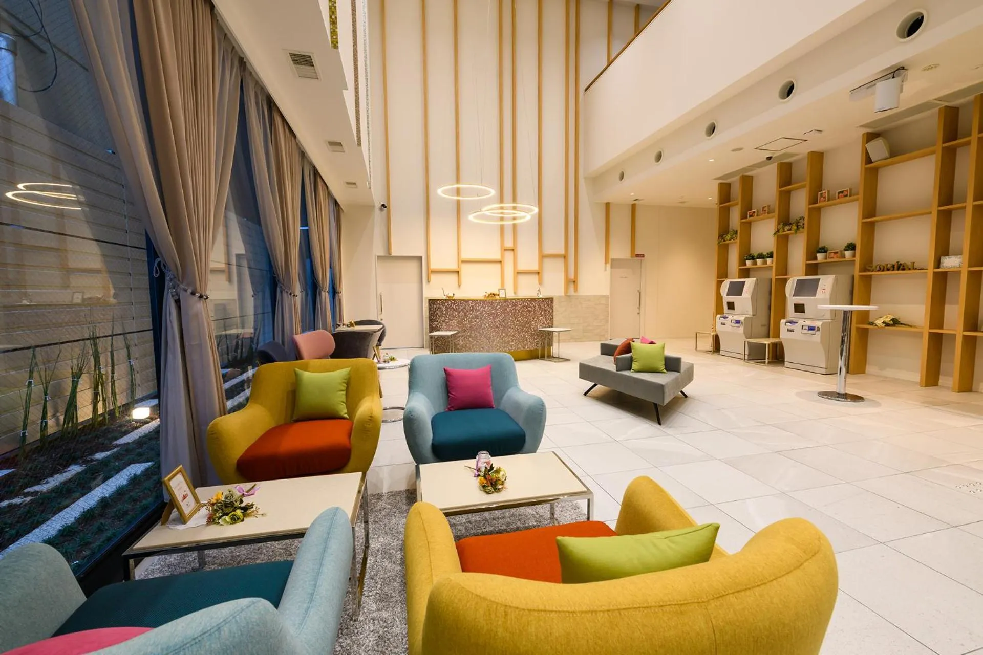 Lobby or reception in Hotel Sobial Namba Daikokucho