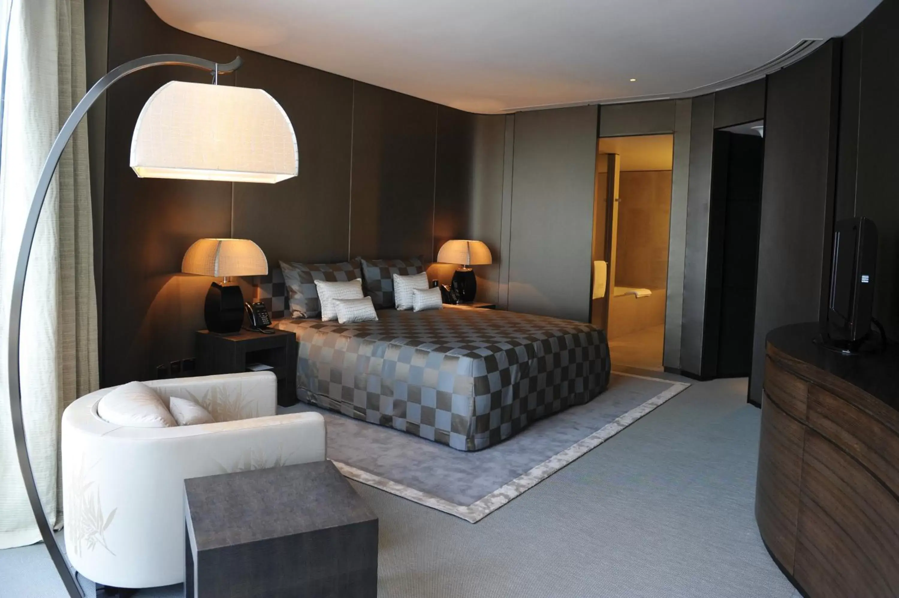 Bedroom in Armani Hotel Dubai