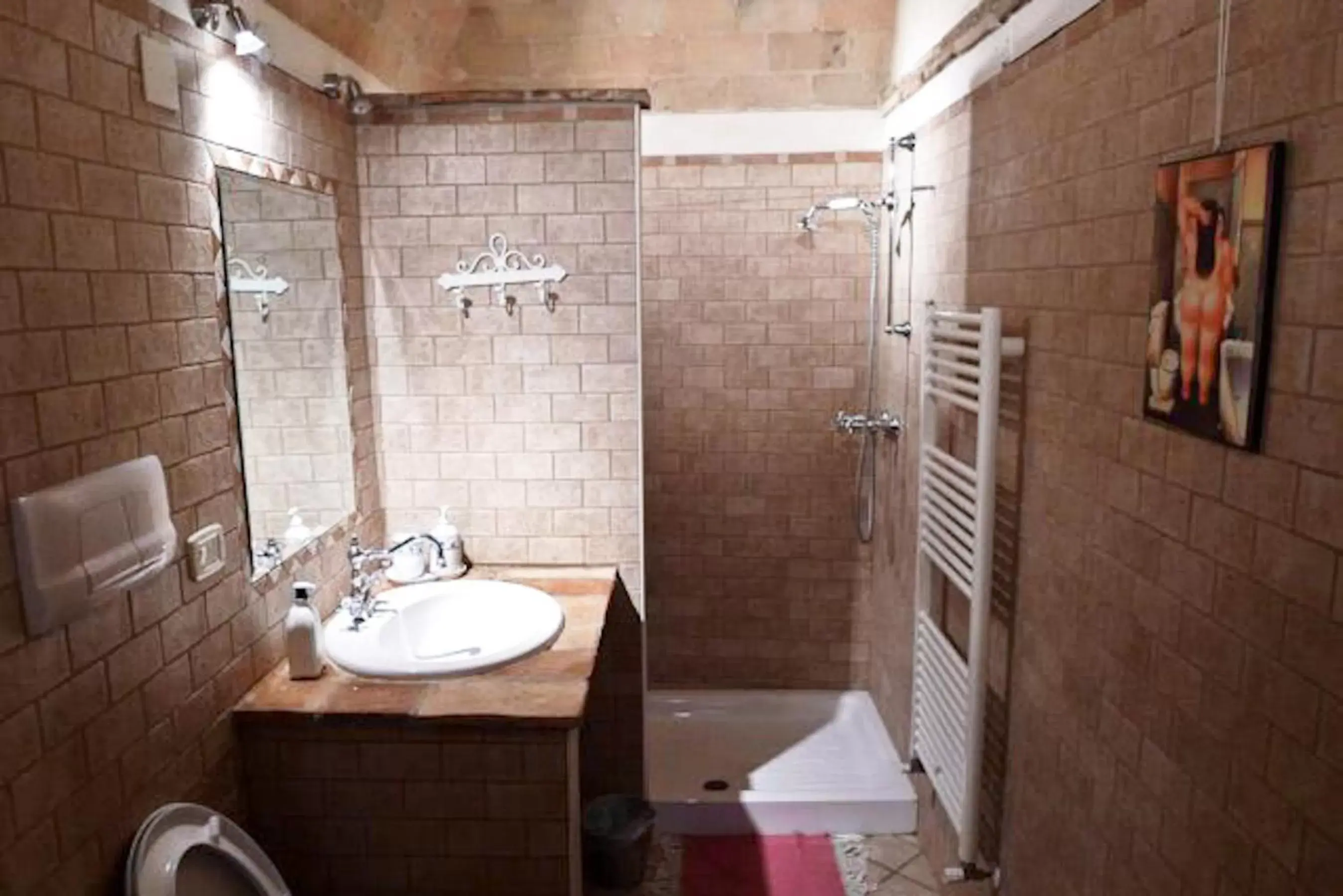 Shower, Bathroom in B&B Ottocento