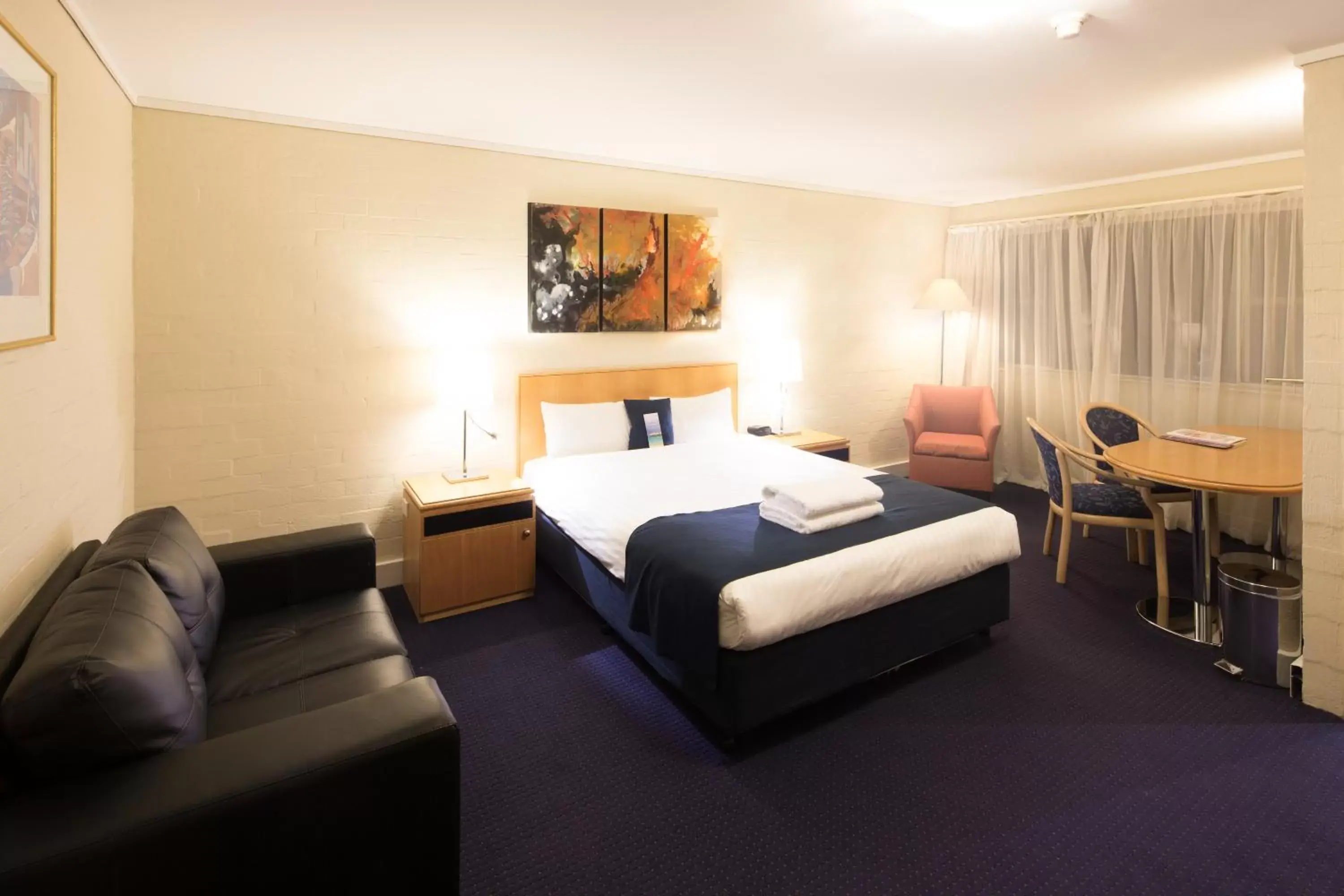 Bed in ibis Styles Canberra