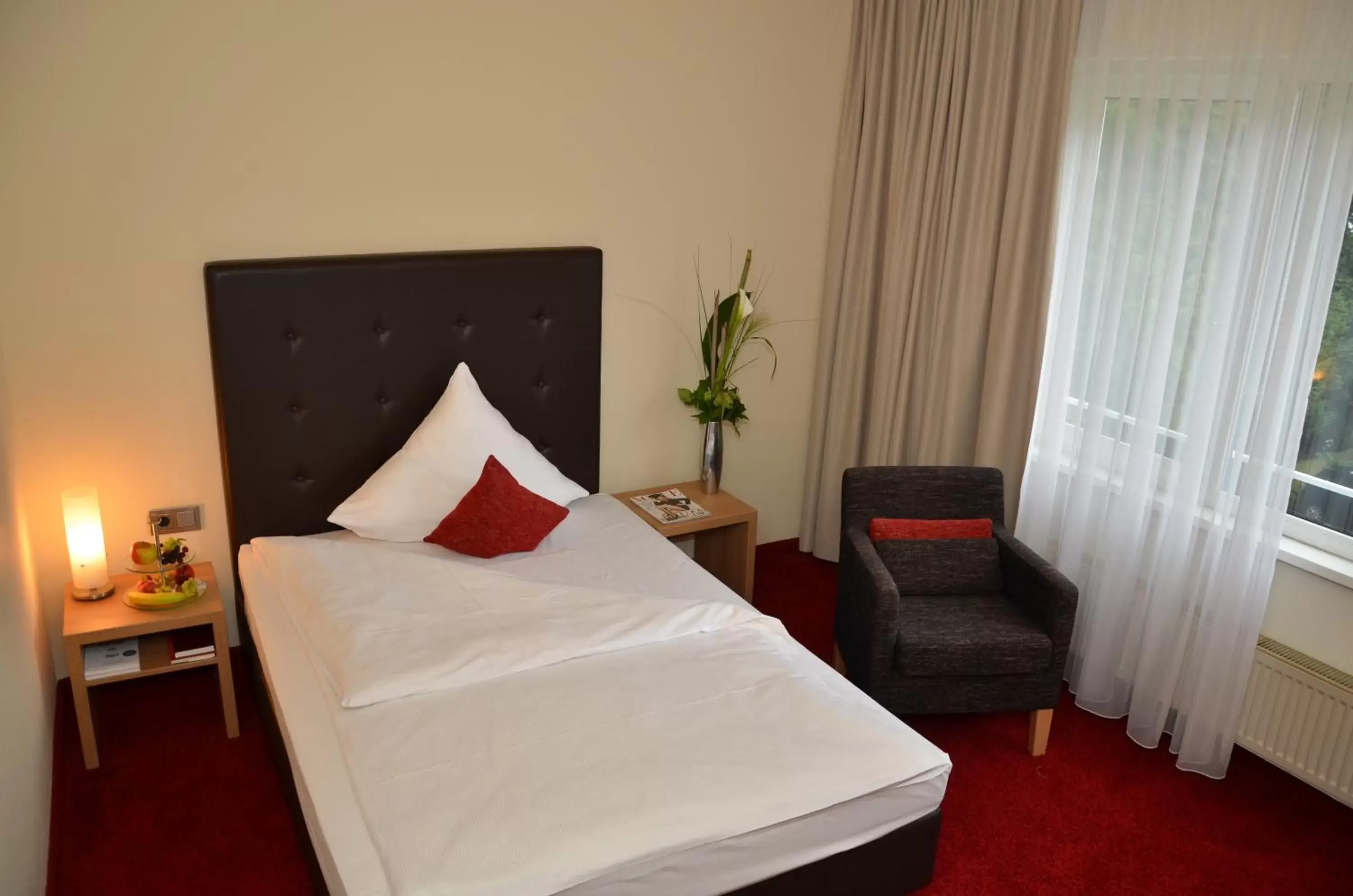 Bed in Concorde Hotel Viktoria