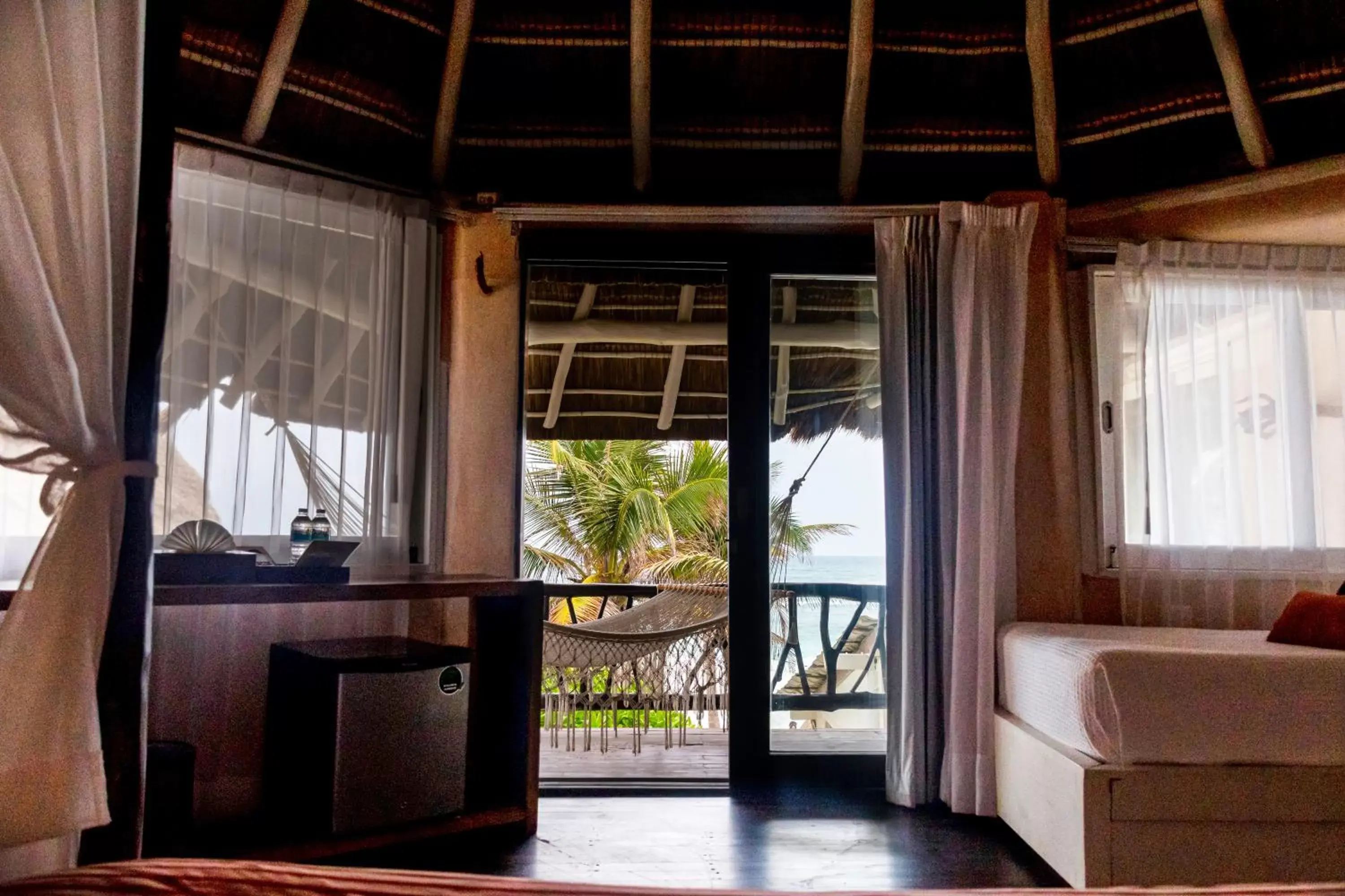 Bedroom in Villa Las Estrellas Tulum - located at the party zone