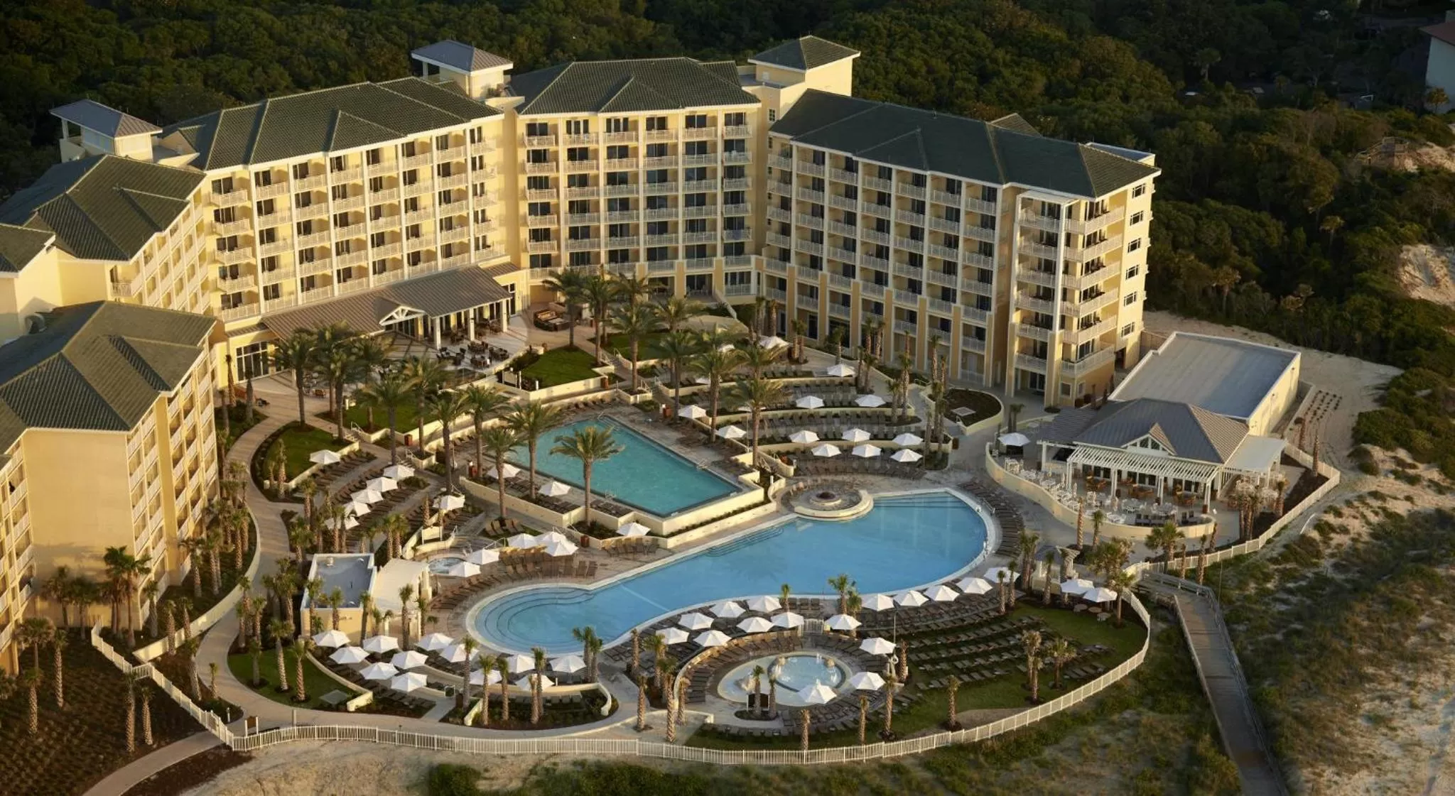 Property building, Bird's-eye View in Omni Amelia Island Resort