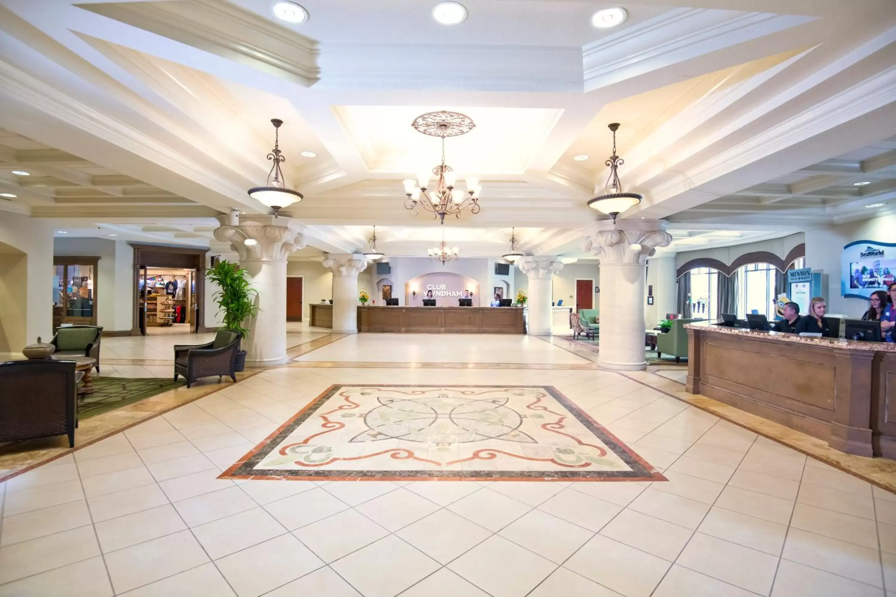 Lobby or reception in Club Wyndham Bonnet Creek
