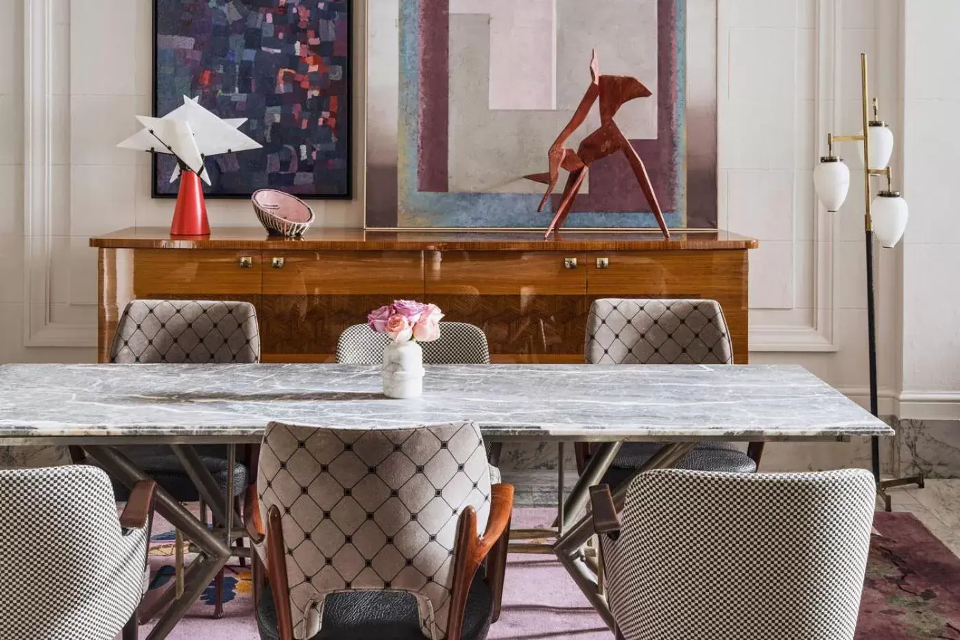 Lobby or reception in San Francisco Proper Hotel, a Member of Design Hotels Lobby or reception in San Francisco Proper Hotel, a Member of Design Hotels