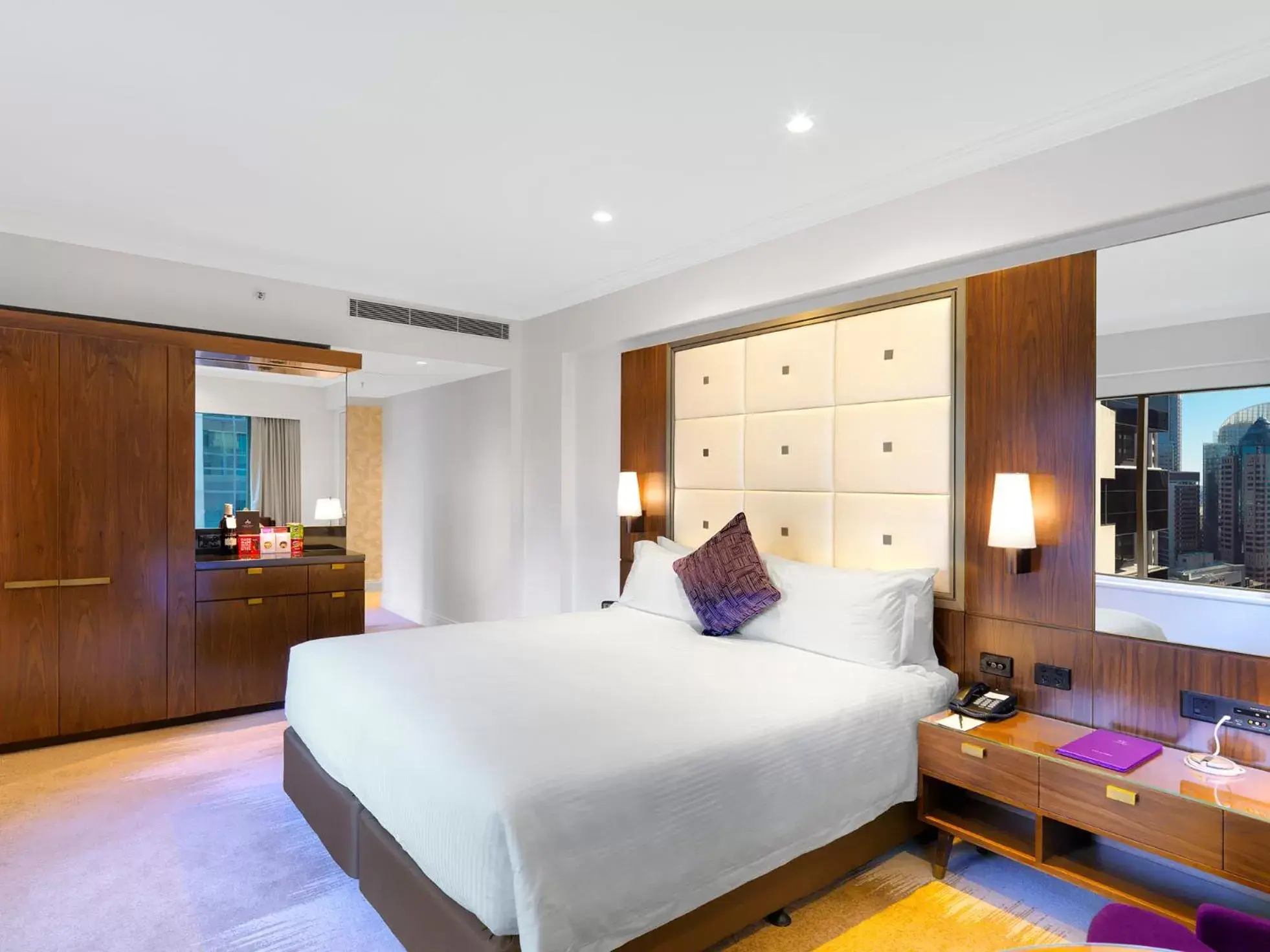 Bedroom, Bed in Amora Hotel Jamison Sydney