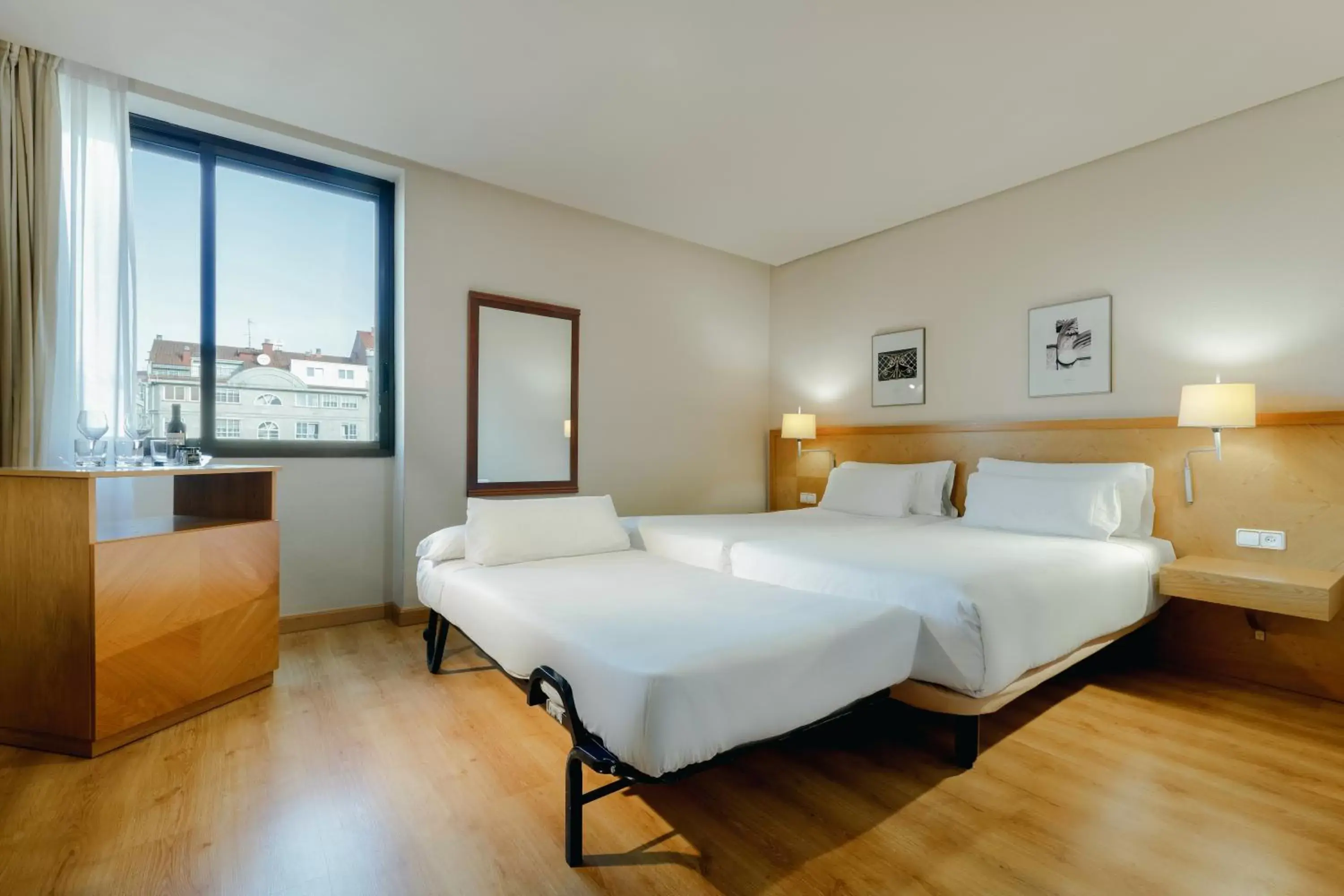 Bedroom, Bed in Hesperia Vigo