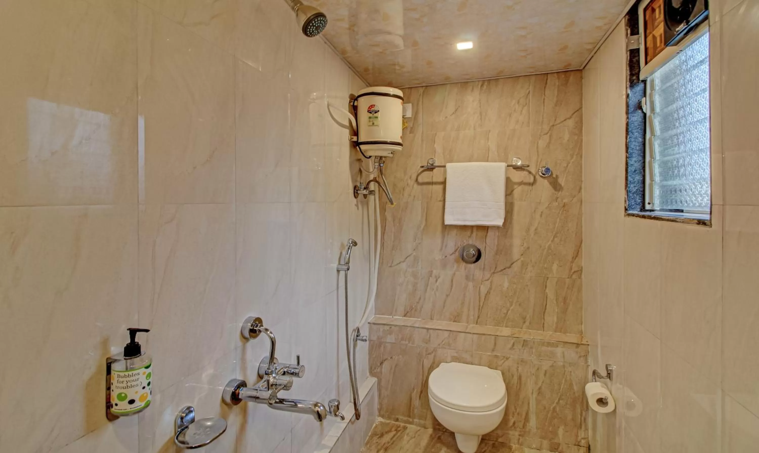 Bathroom in Sai Samrat Resort