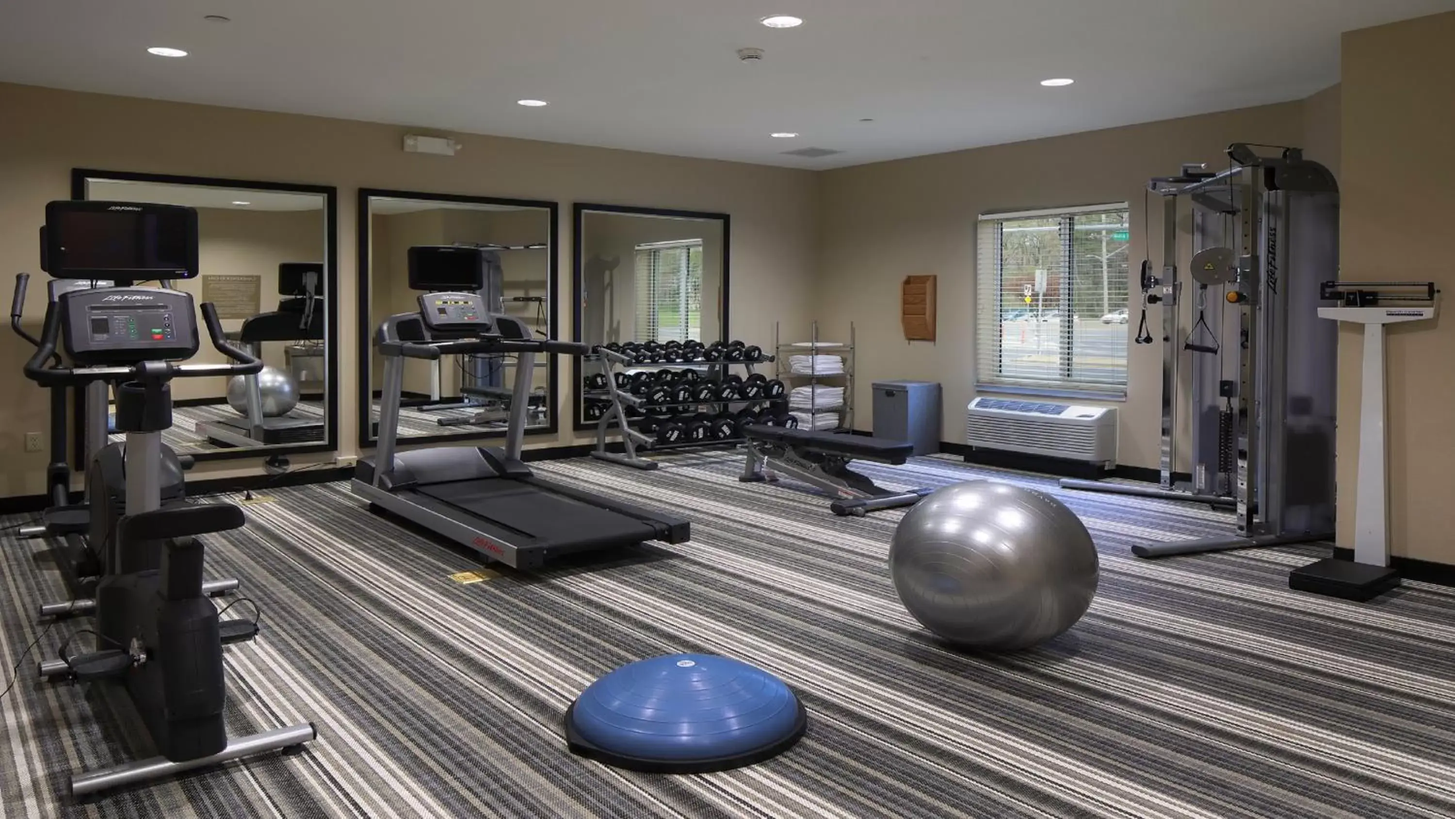 Spa and wellness centre/facilities, Fitness Center/Facilities in Candlewood Suites - Newark South - University Area, an IHG Hotel