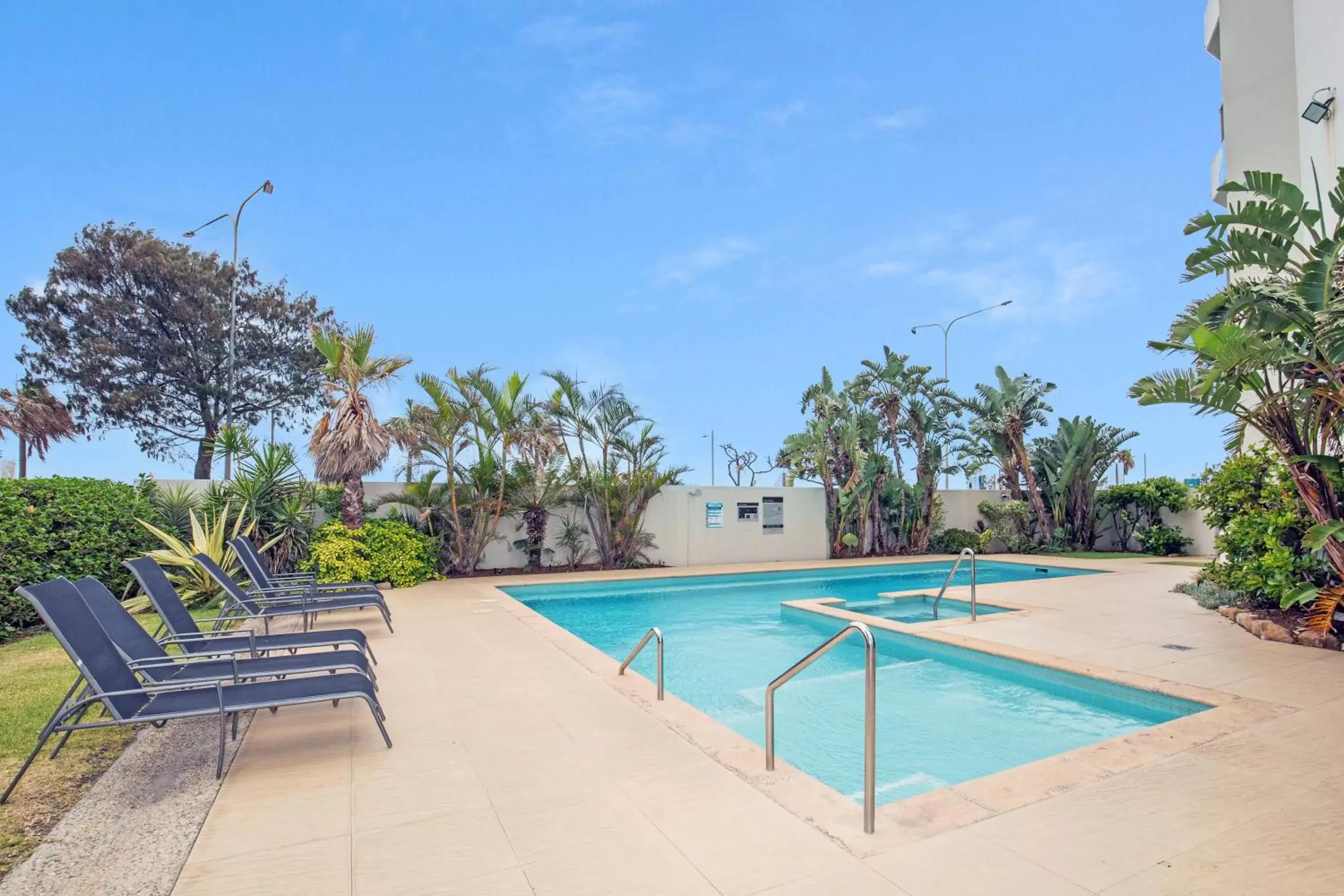 Swimming Pool in Pacific Plaza Apartments