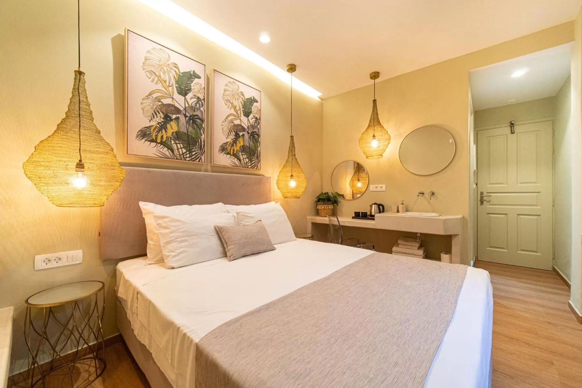 Bed in Antonia Hotel