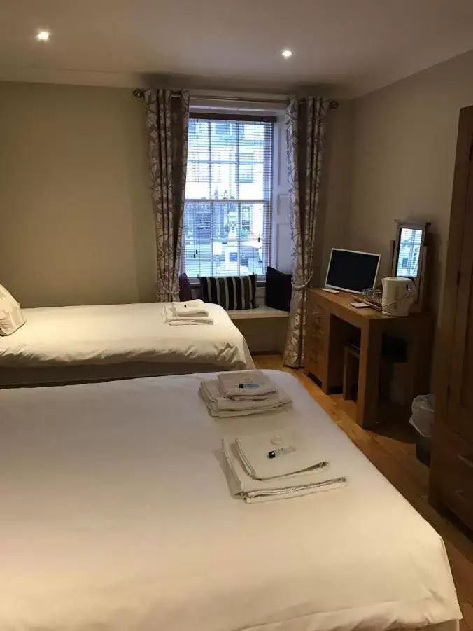 Bed in The Crown Hotel