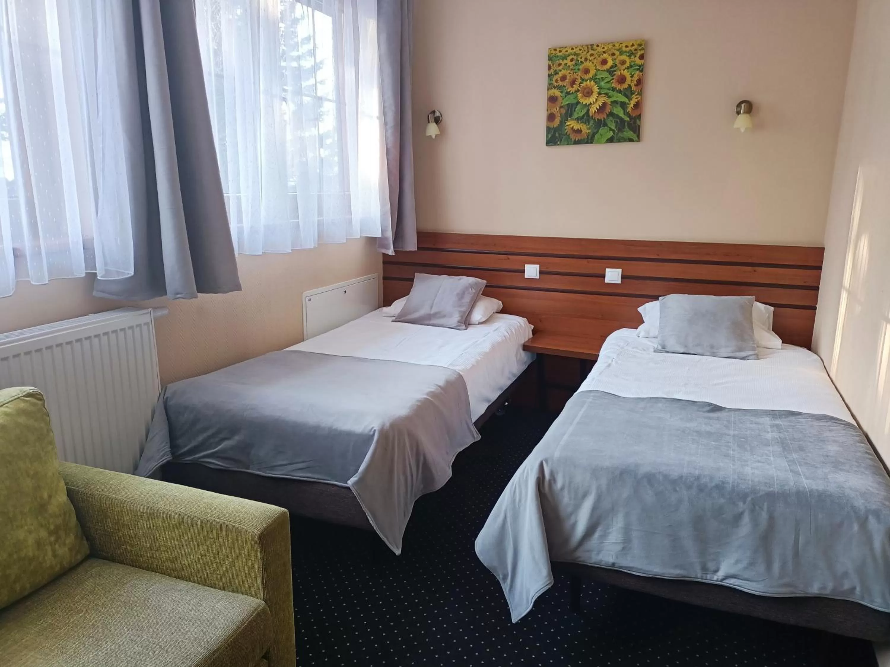 Bed in Hotel Beskidzki Raj Medical SPA