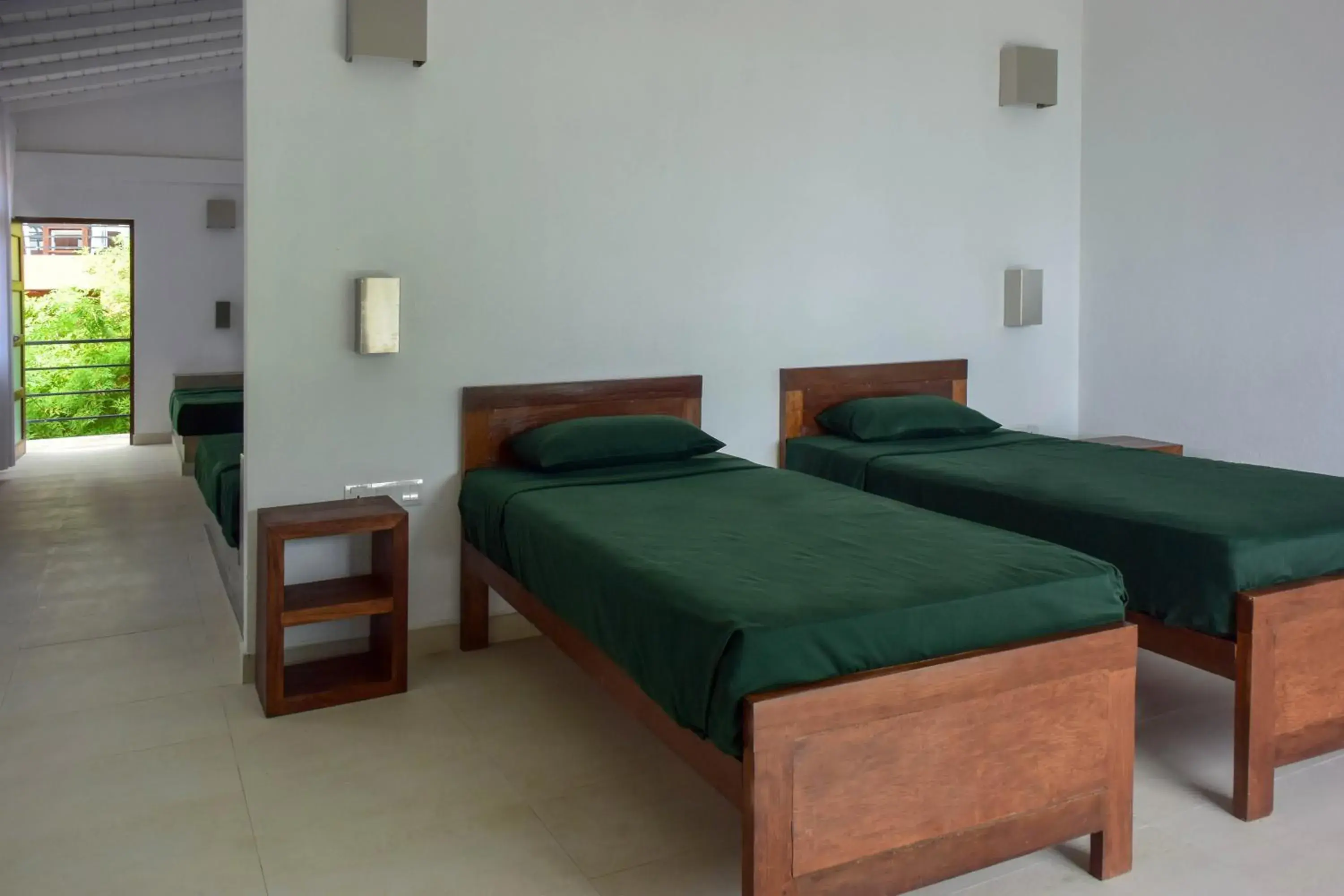 Bed in Eva Lanka Hotel - Beach & Wellness