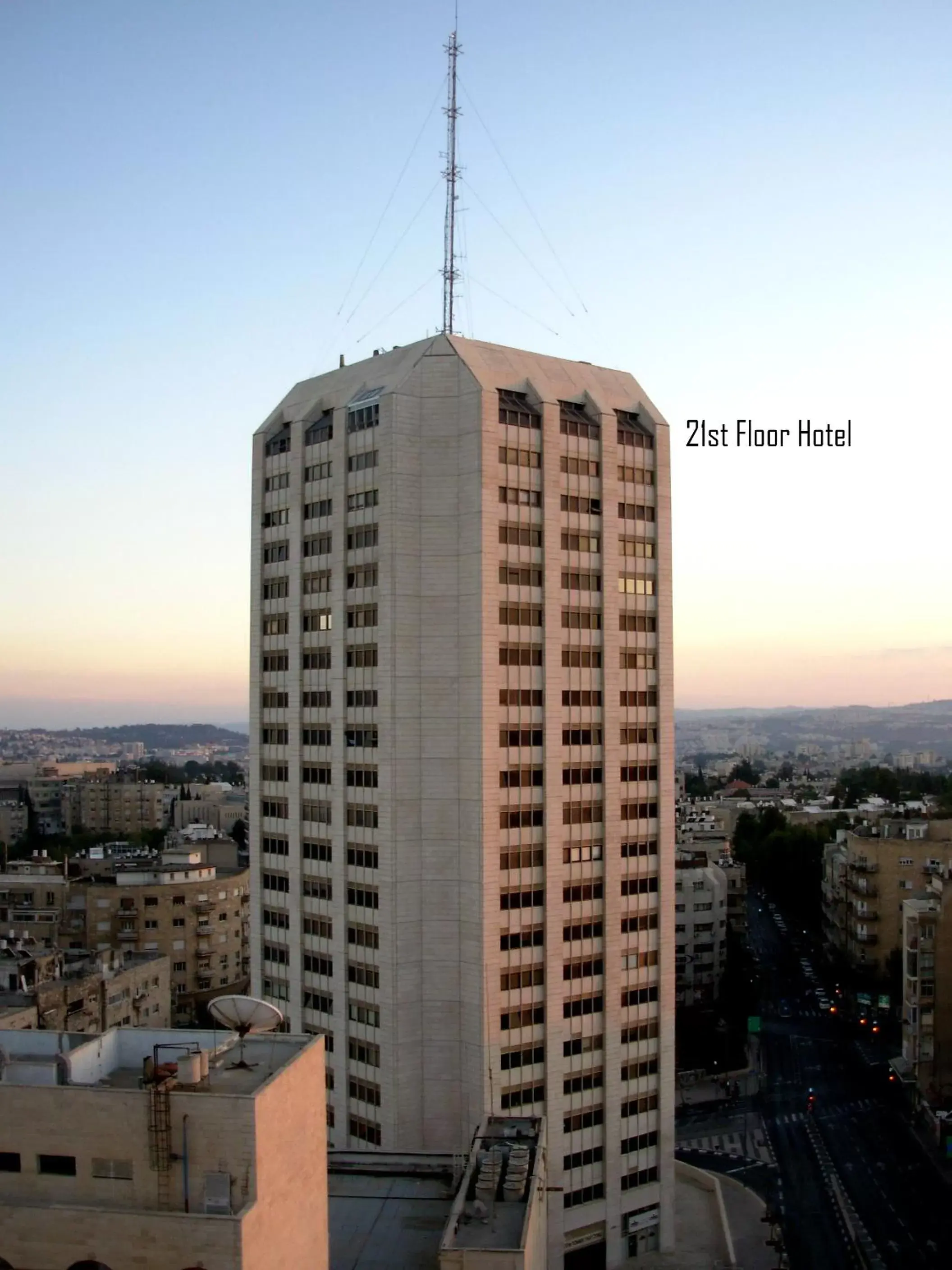 Property building in 21st Floor Hotel