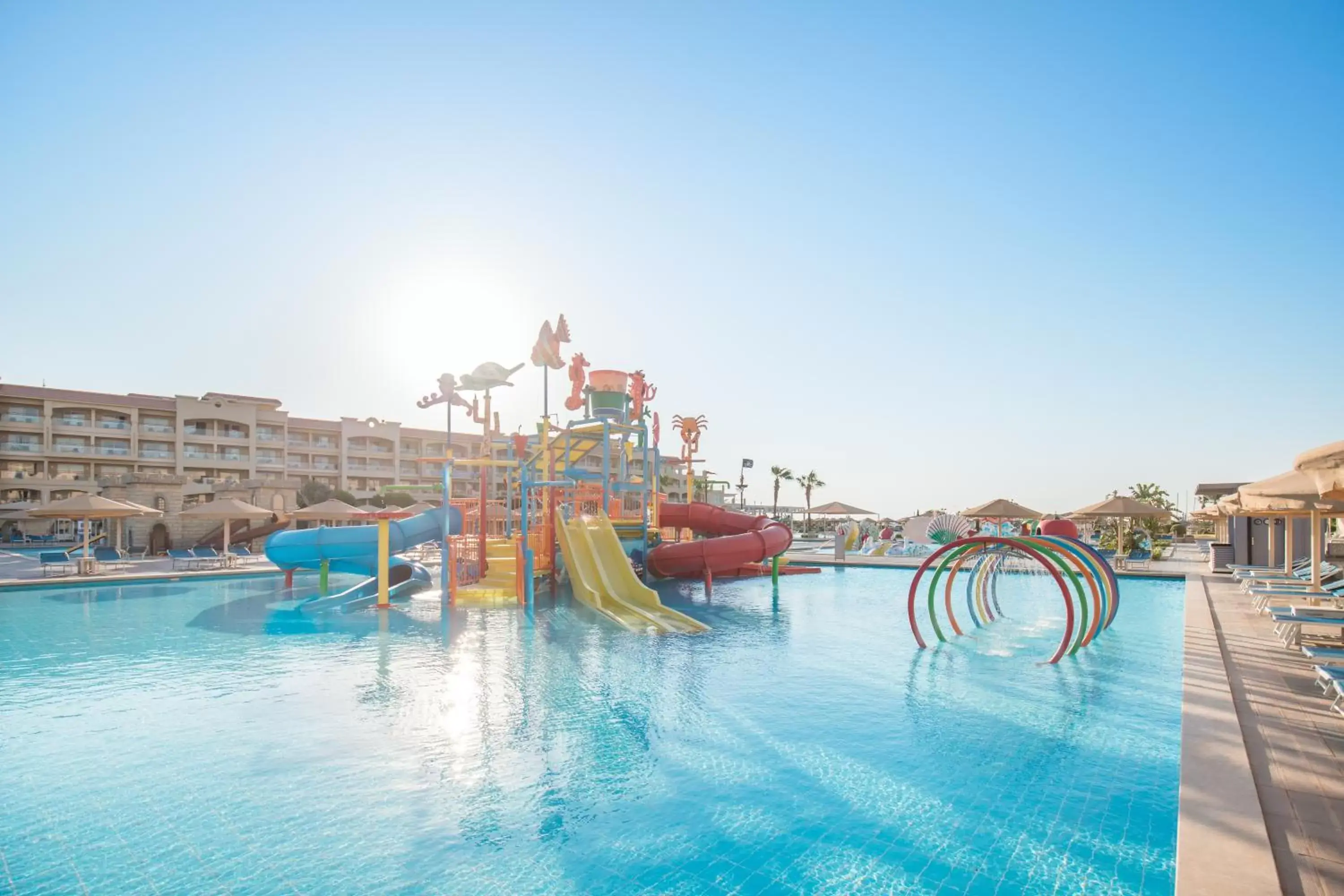 Aqua park, Swimming Pool in Pickalbatros White Beach Resort - Hurghada