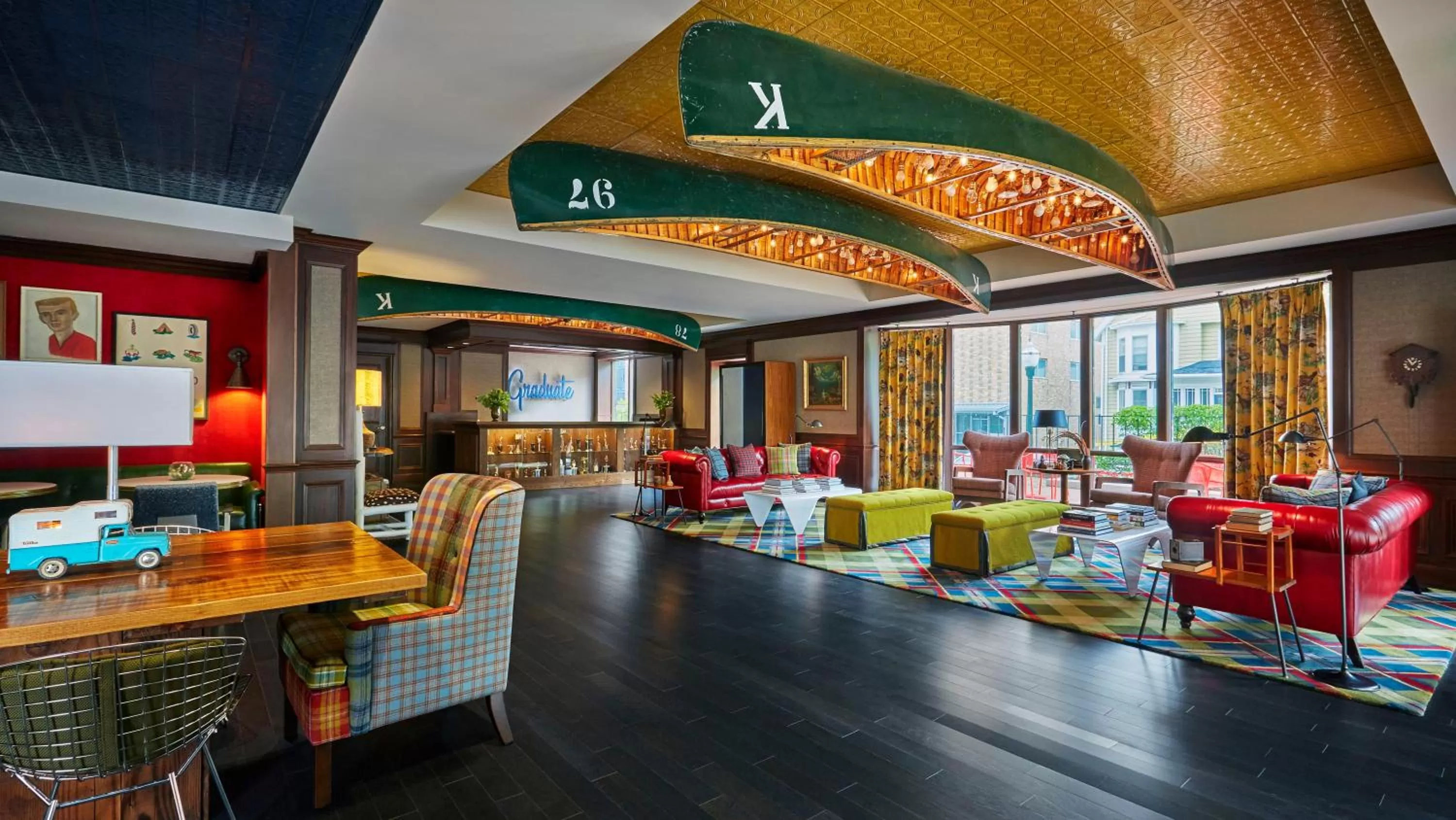 Lobby or reception in Graduate by Hilton Madison