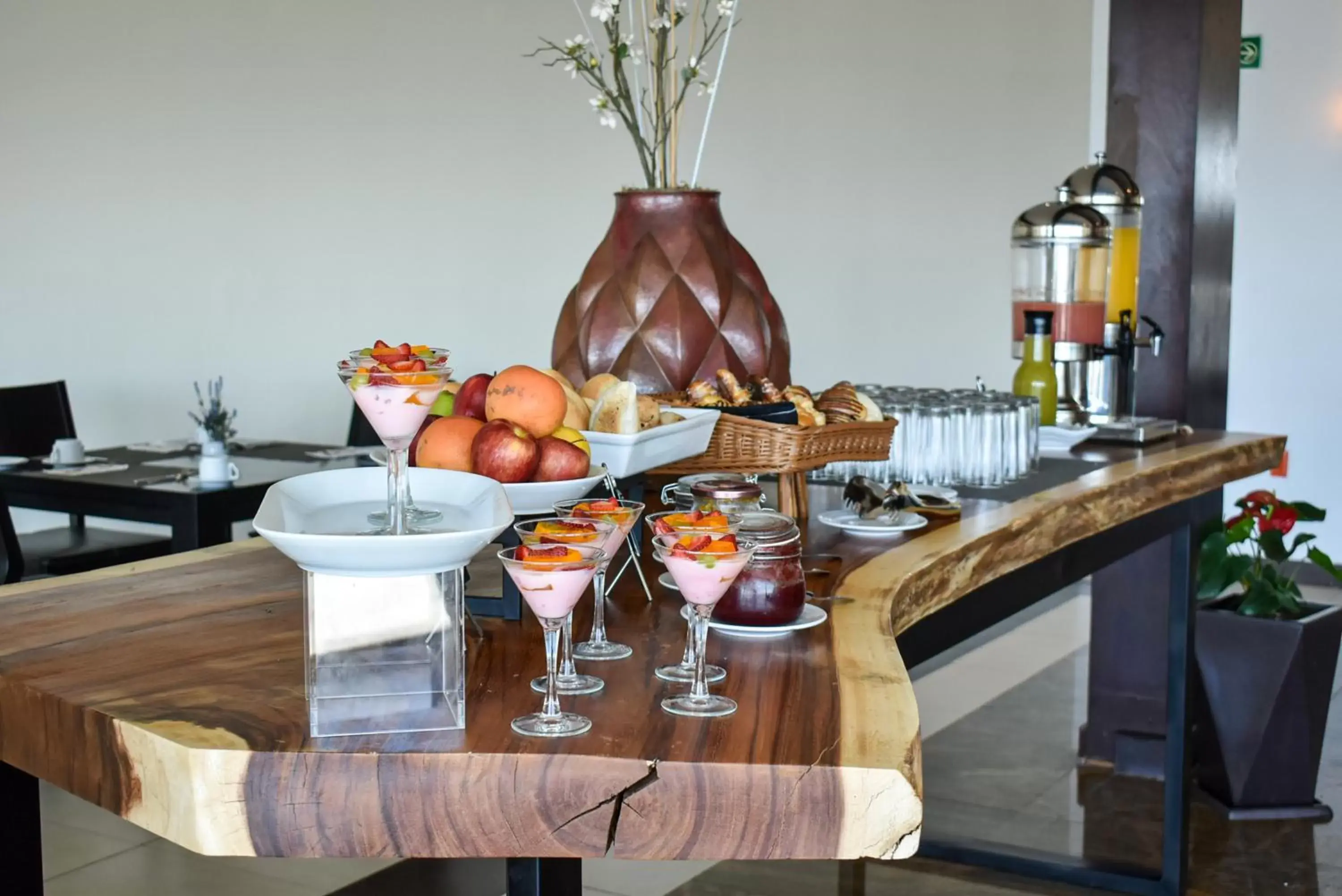 Breakfast in Hotel Diamante Queretaro