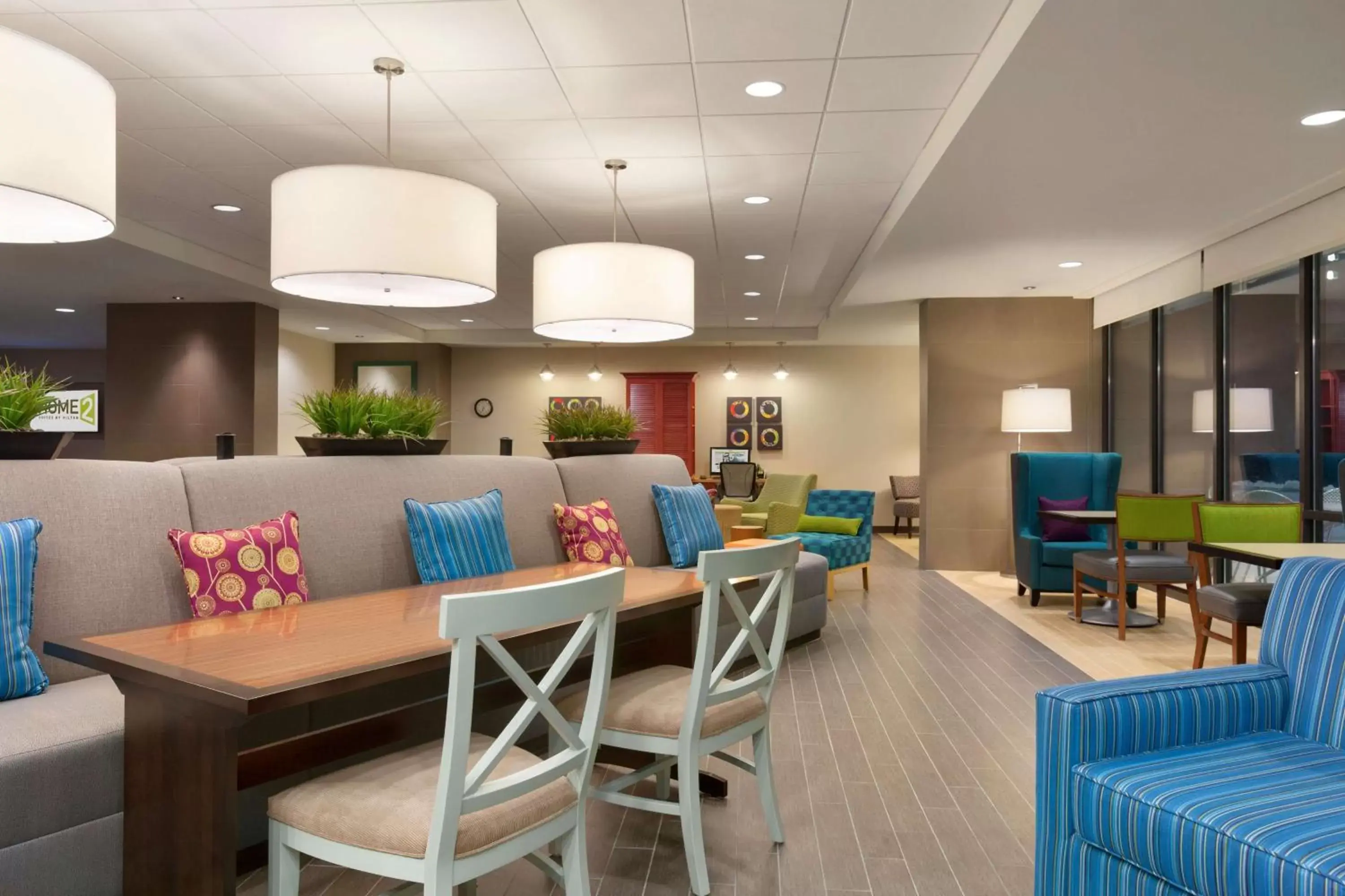 Lobby or reception in Home2 Suites by Hilton Champaign/Urbana Lobby or reception in Home2 Suites by Hilton Champaign/Urbana