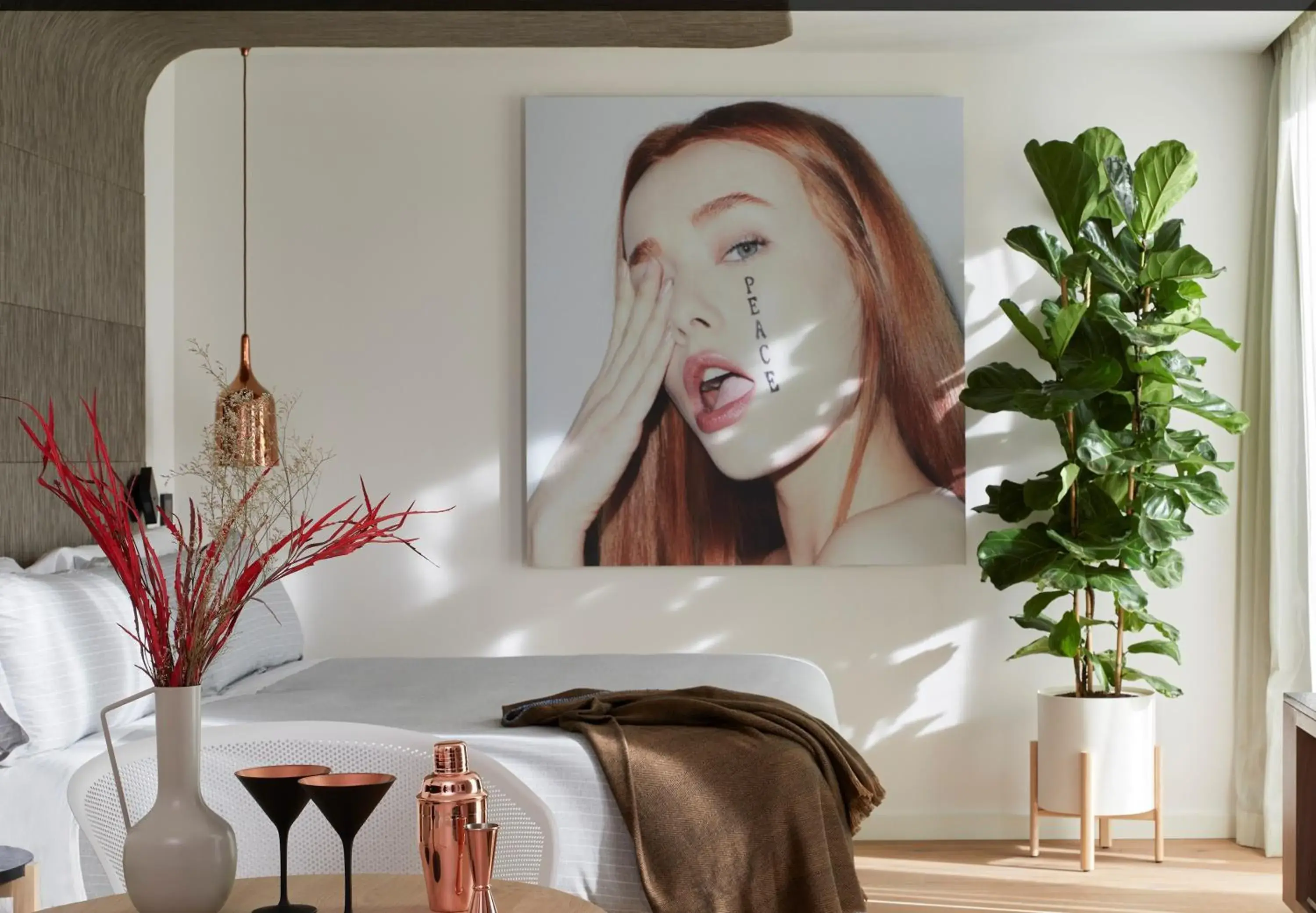 Bed in ME Barcelona Bed in ME Barcelona