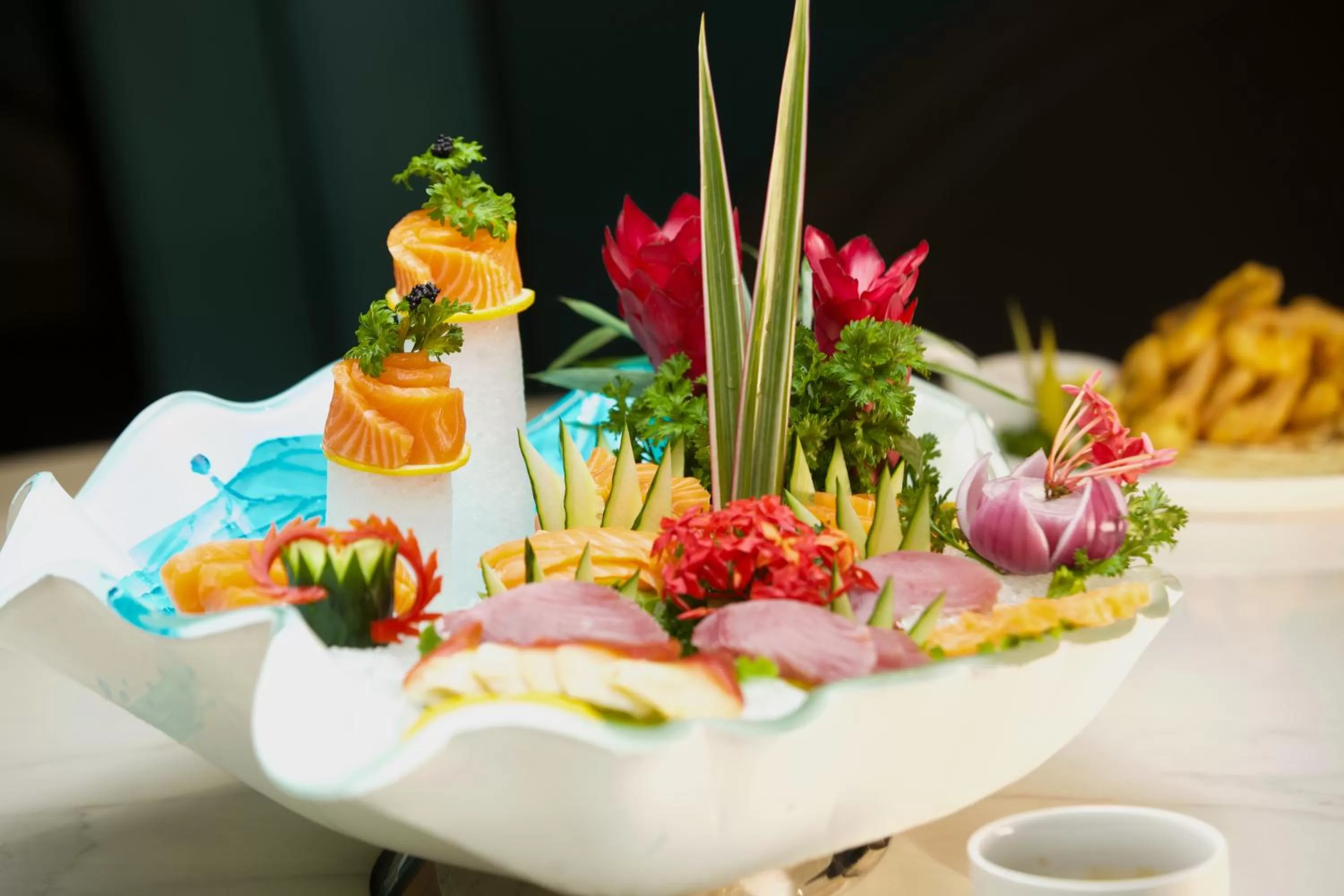 Dinner in Hôtel FAMILLE MONDIALE