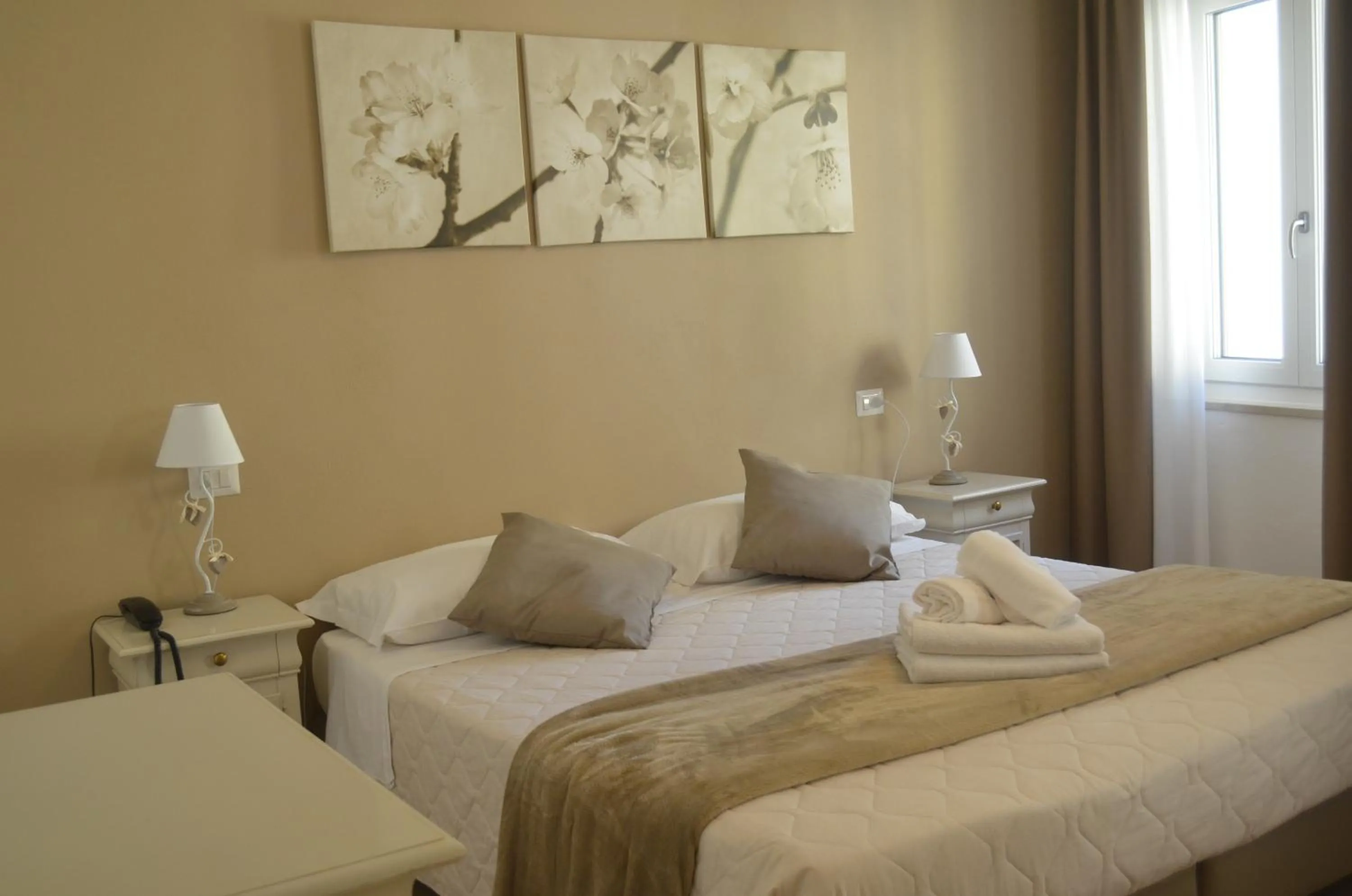 Bed in Hotel RivaMia