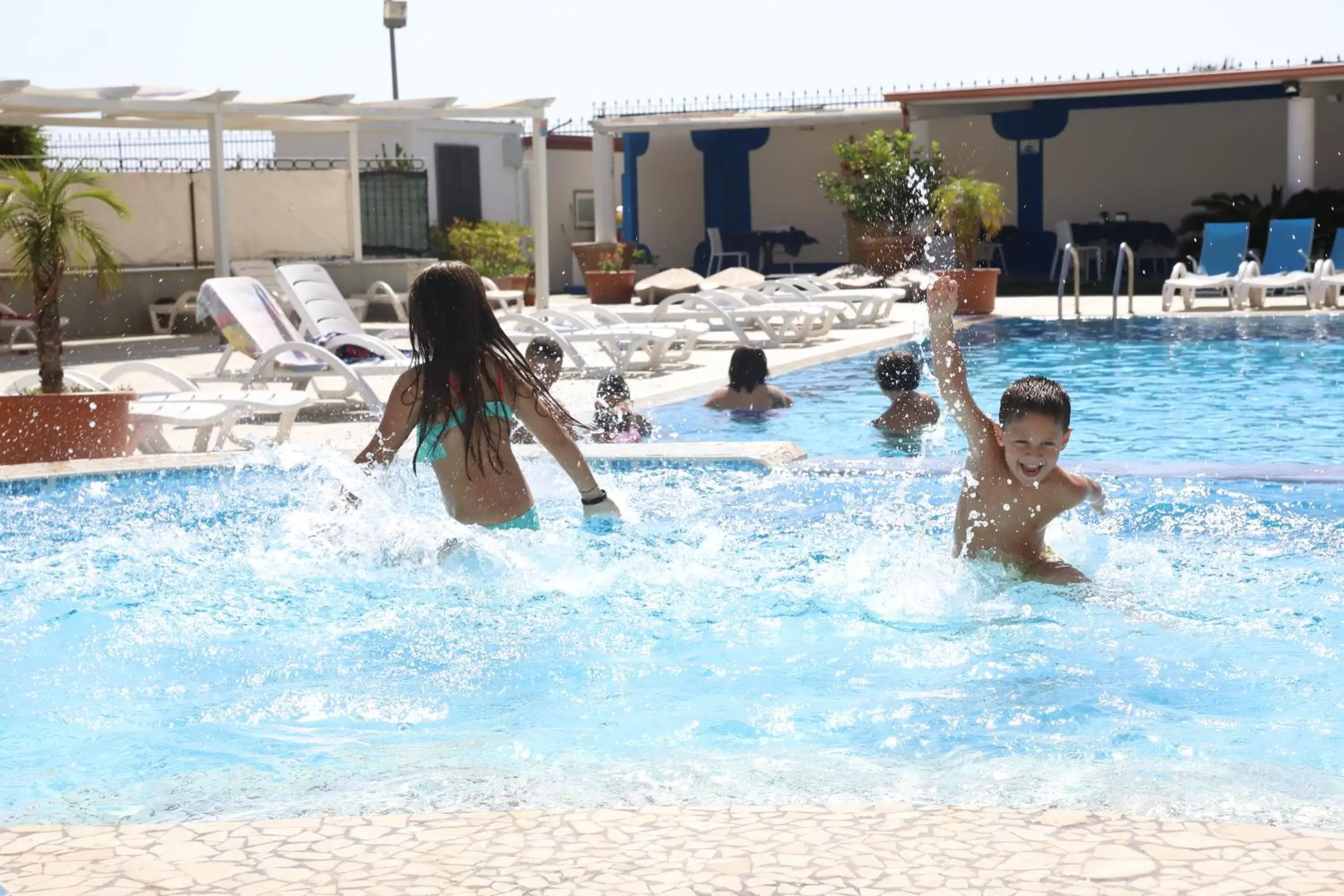 children, Swimming Pool in Grand Hotel Paradiso