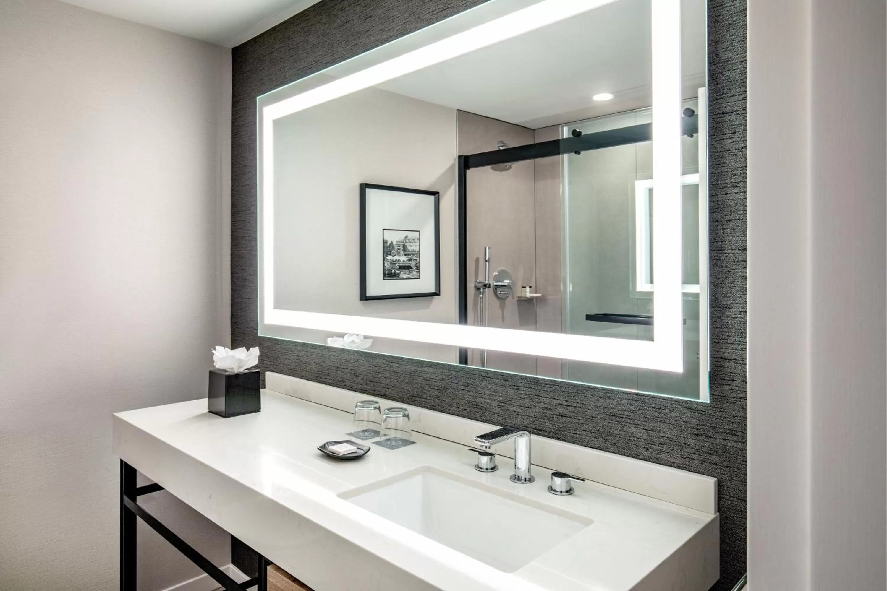 Bathroom in Sheraton Portsmouth Harborside Hotel