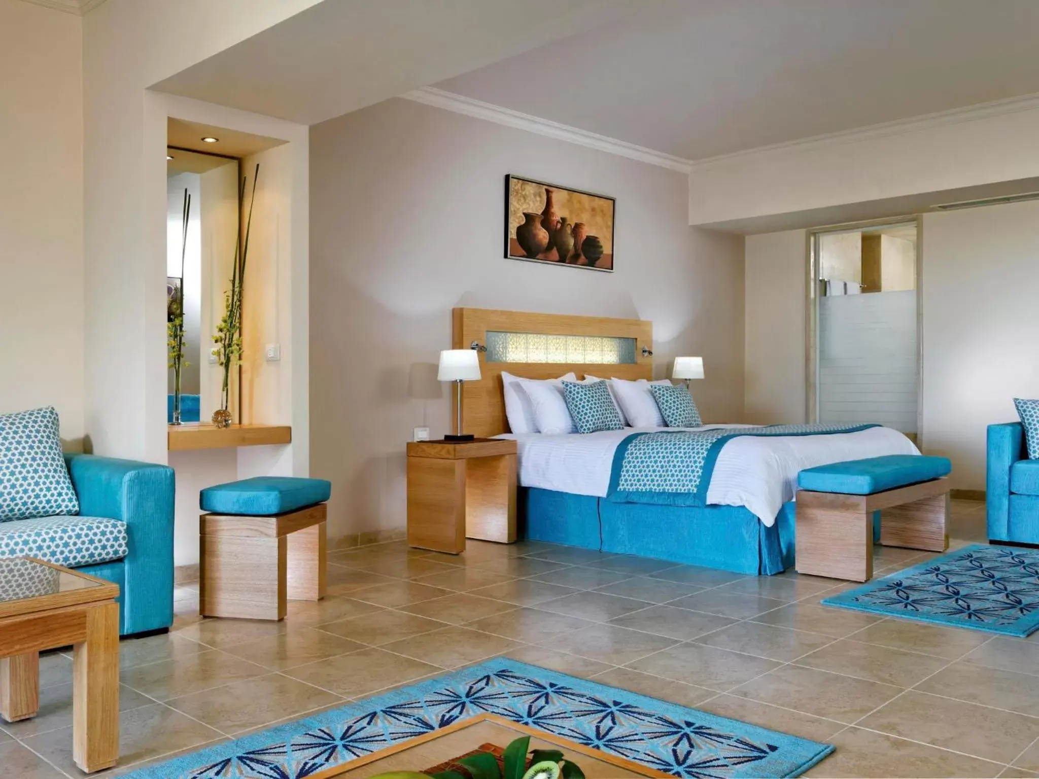 Photo of the whole room, Bed in Movenpick Waterpark Resort & Spa Soma Bay