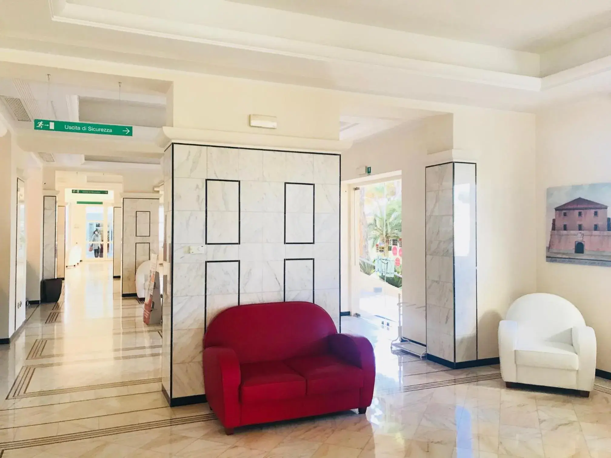 Lobby or reception, Seating Area in Hotel Terme Marine Leopoldo Ii