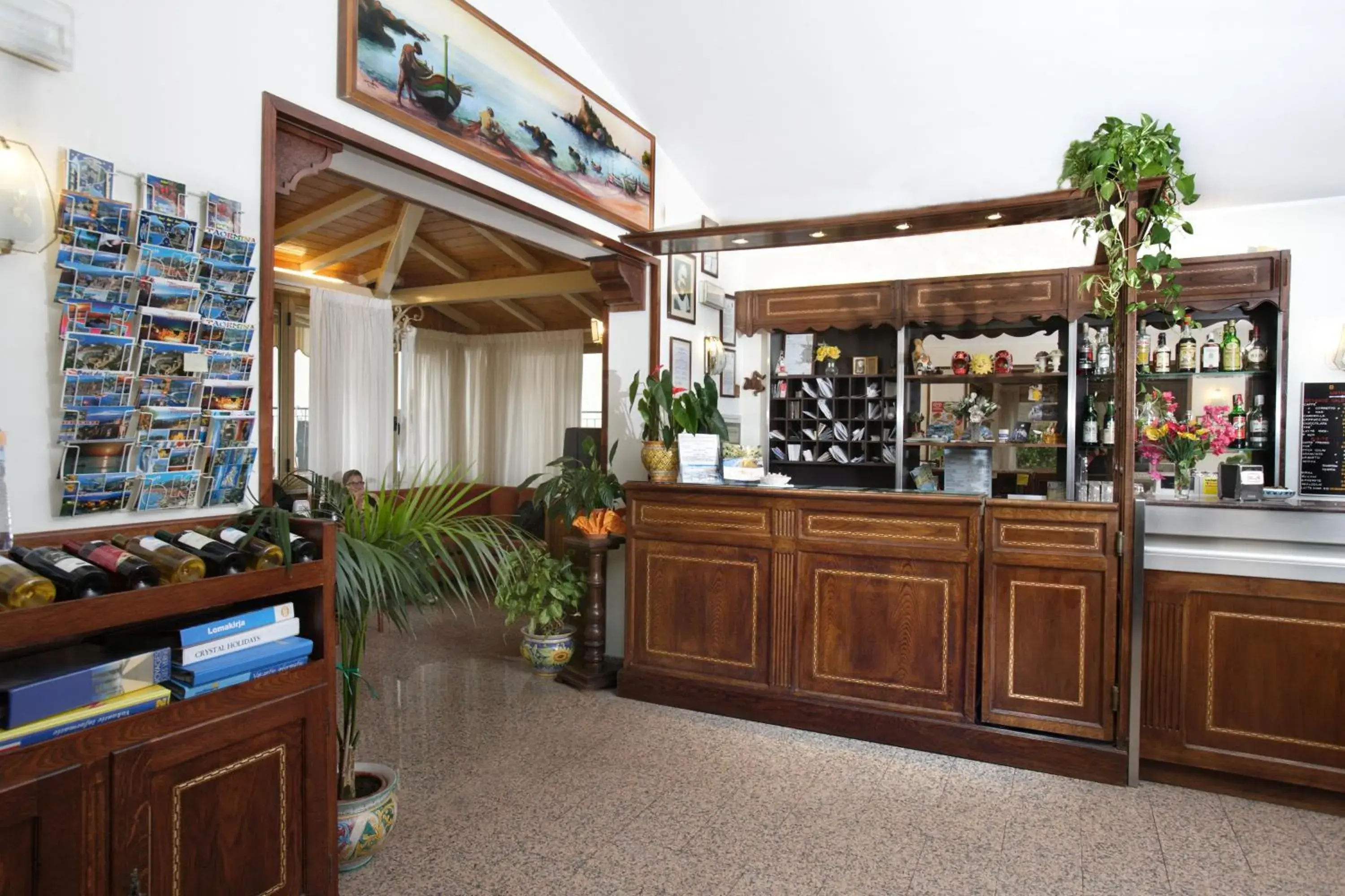 Lobby or reception in Hotel Soleado