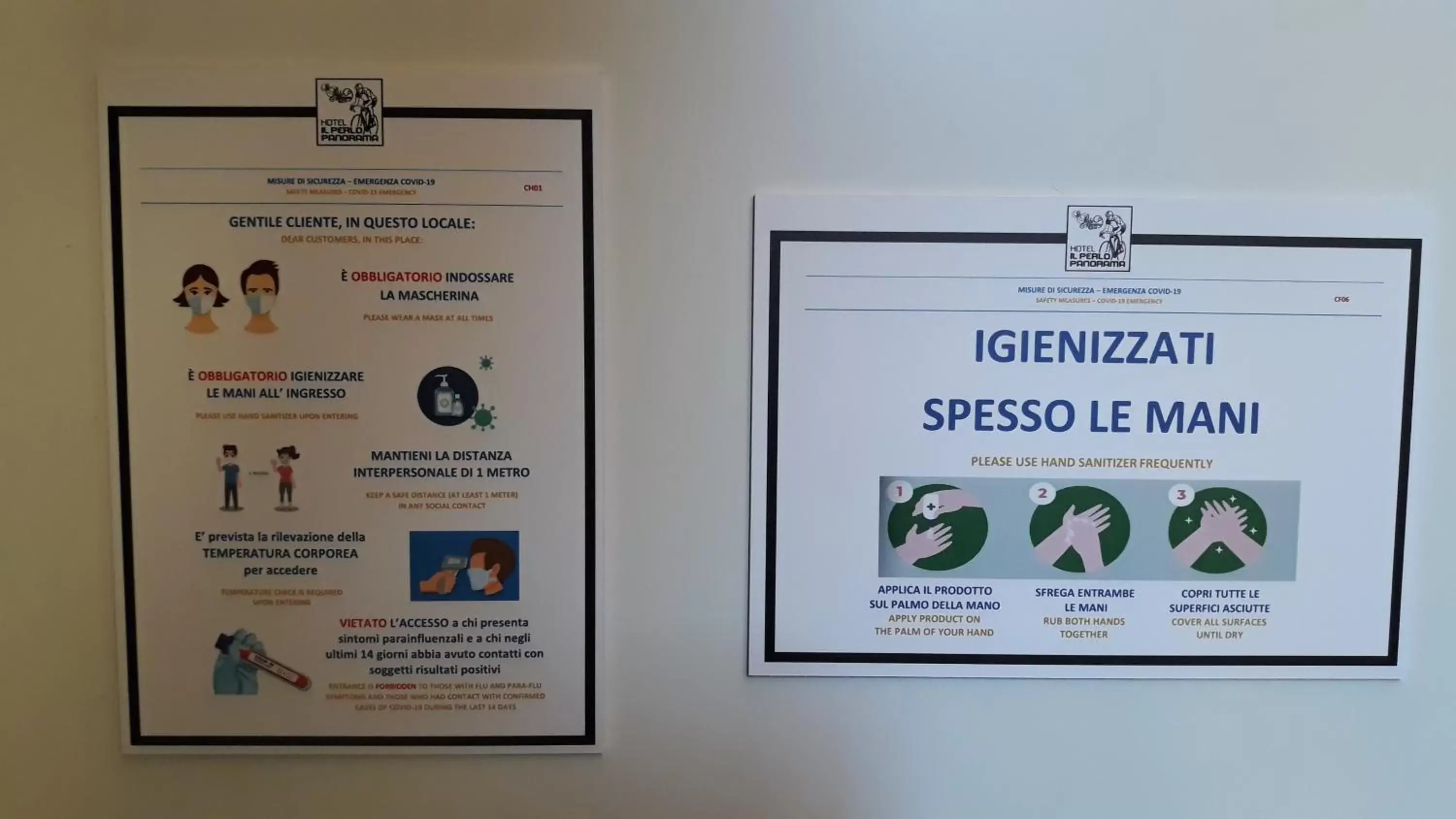 Logo/Certificate/Sign in Hotel Il Perlo Panorama