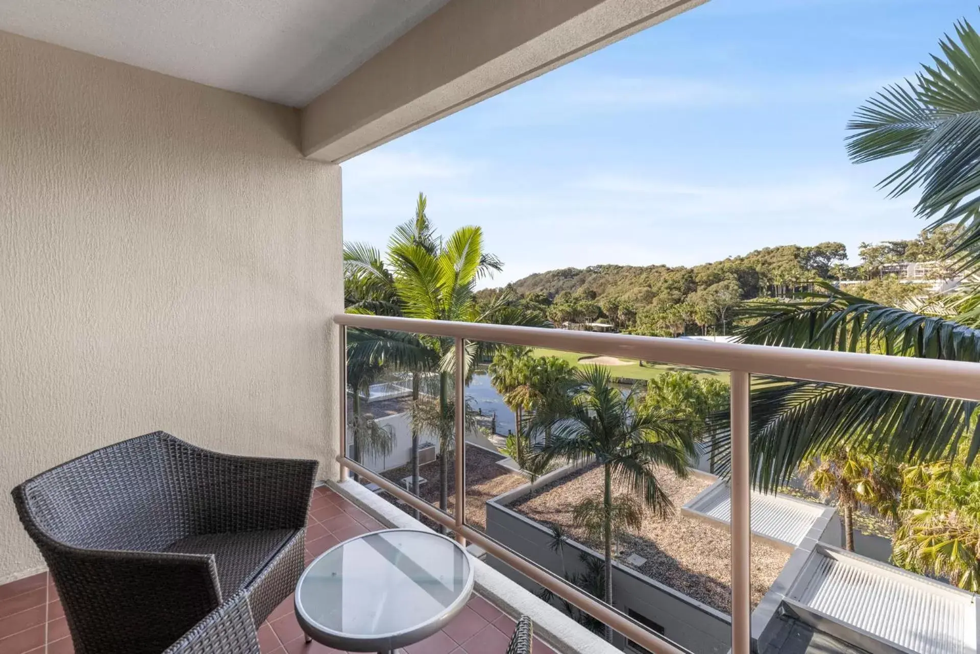 Balcony/Terrace in Pacific Bay Resort