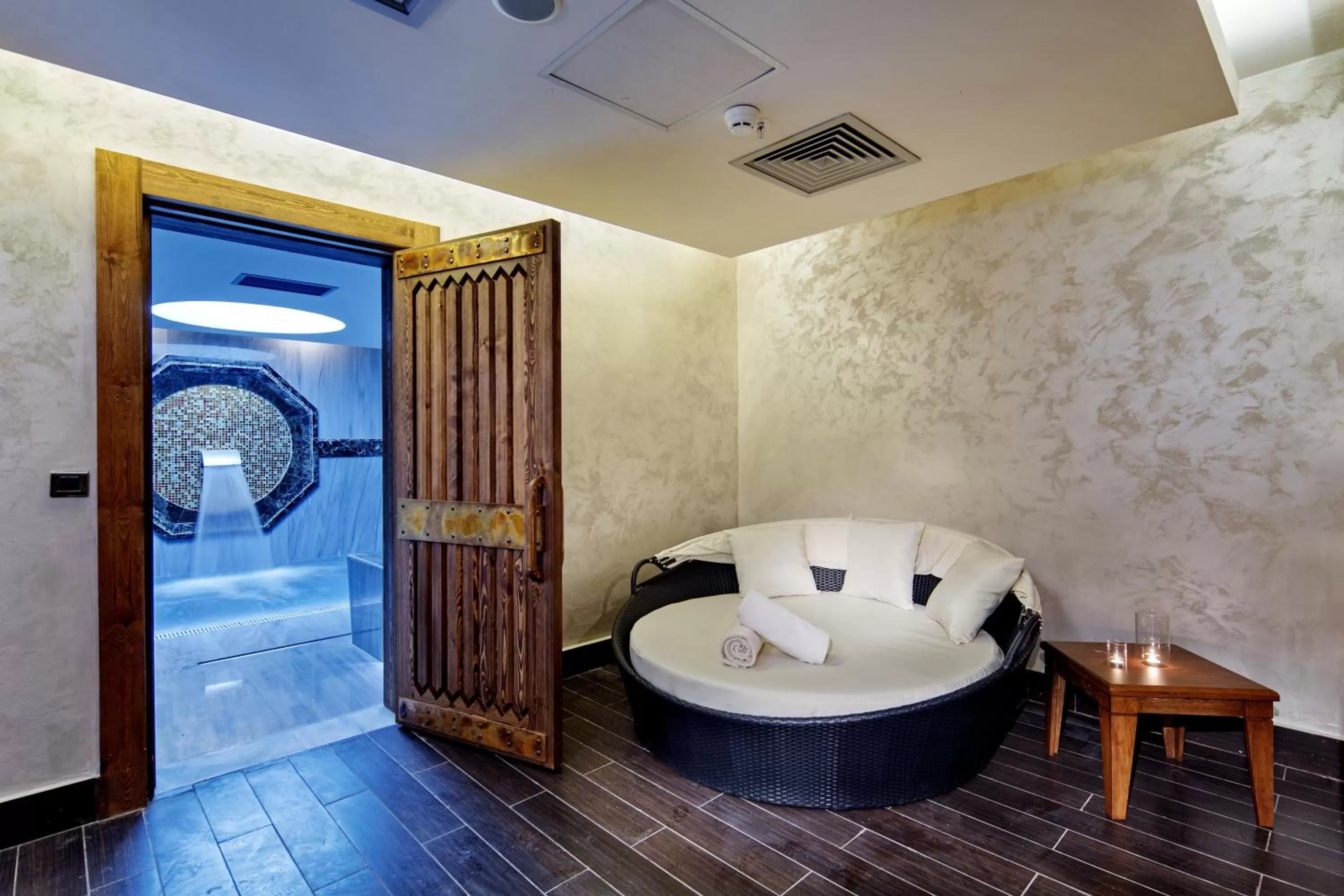 Steam room in Royal Teos Thermal Resort Clinic & Spa - Halal Hotel