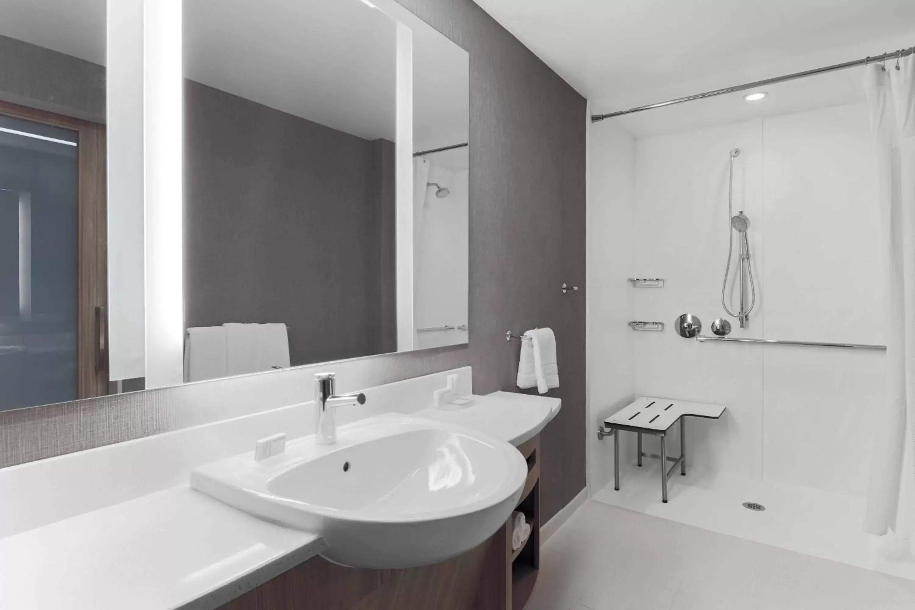 Bathroom in SpringHill Suites by Marriott Auburn