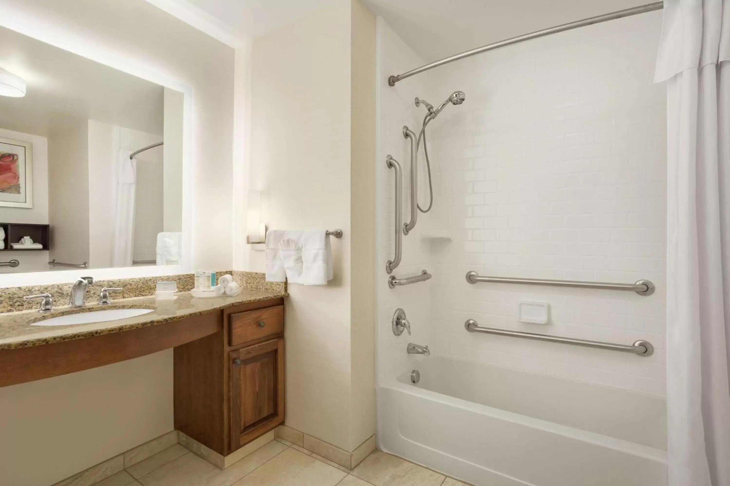 Bathroom in Homewood Suites by Hilton Fargo